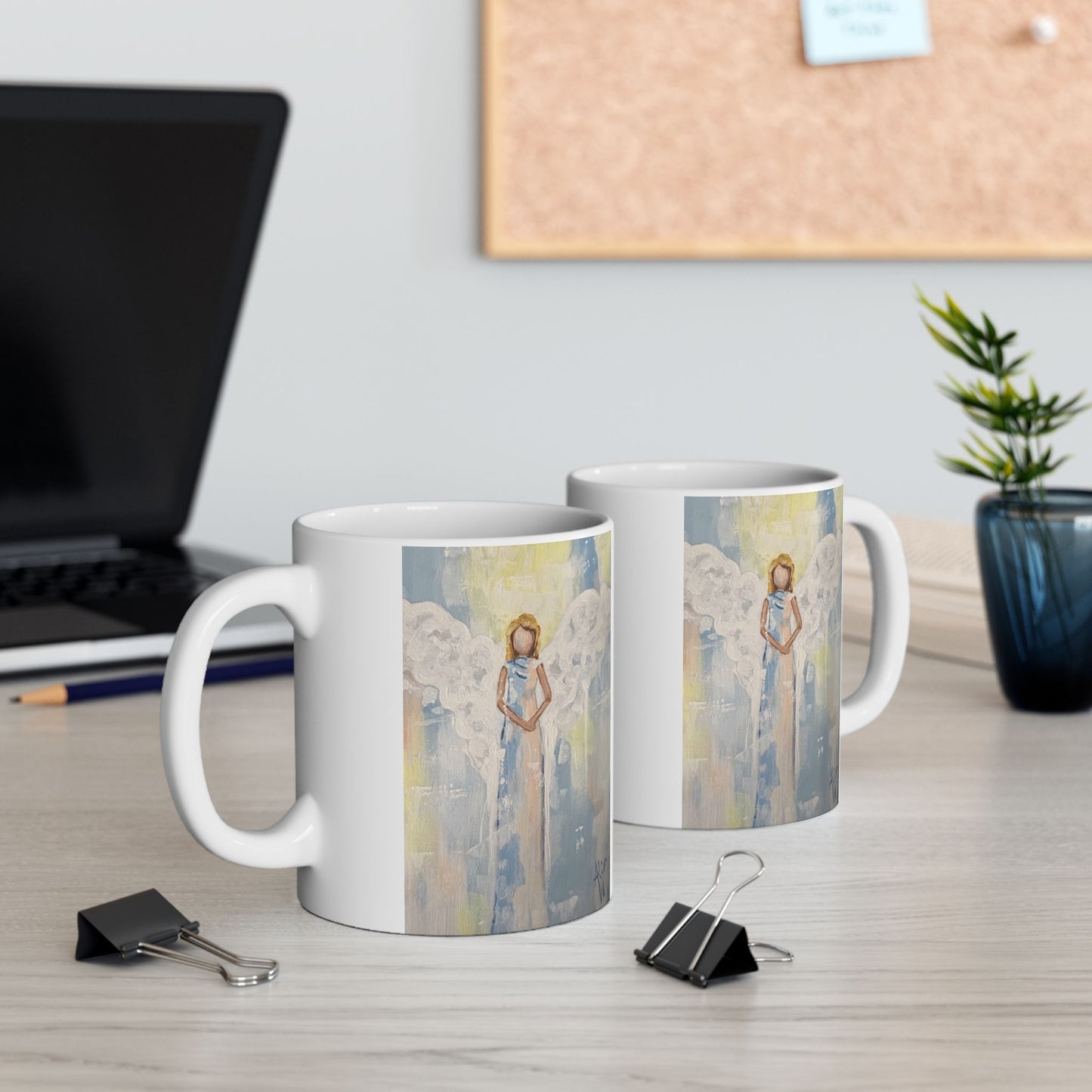 Artistic Floral Ceramic Mug - Unique Coffee Cup for Gifts, Home Décor, Tea Lovers, Birthdays, Mother’s Day, Relaxing Moments