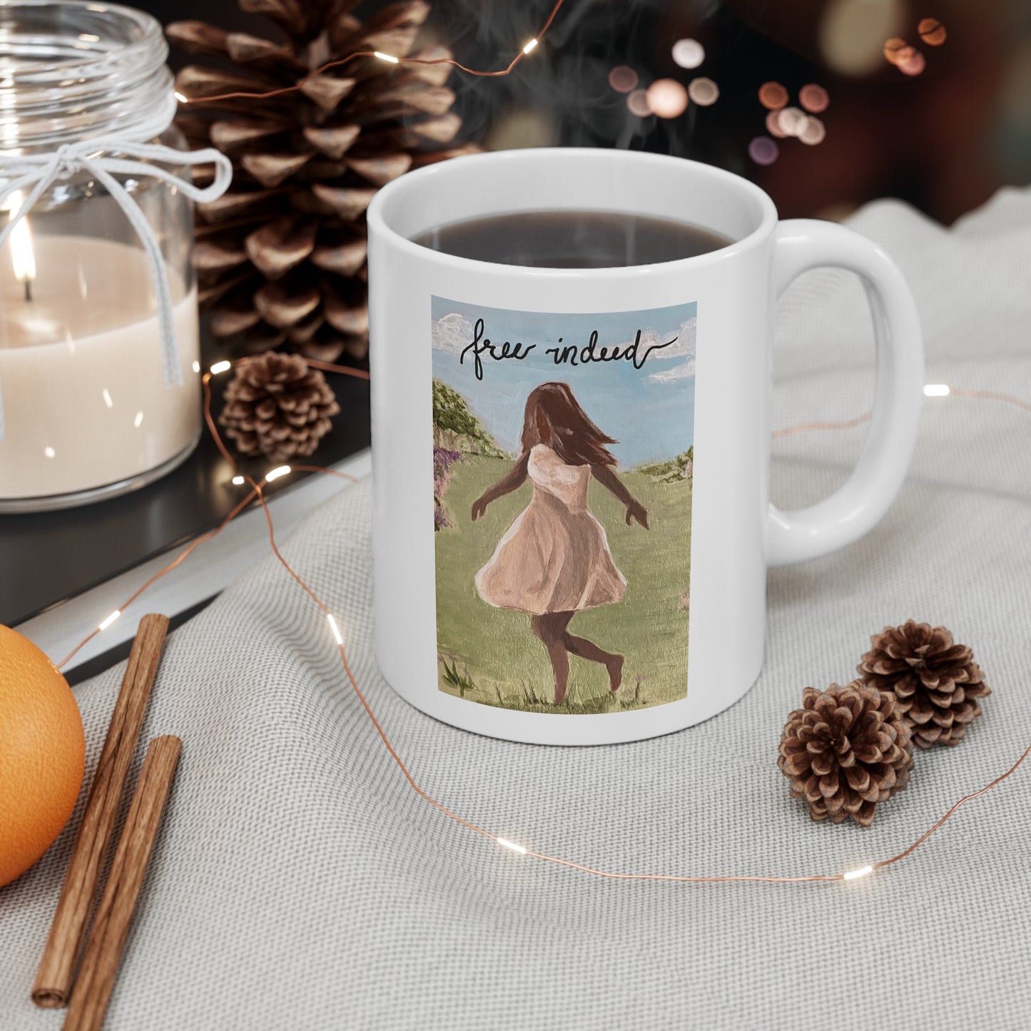 Free Indeed - Ceramic Mug 11oz