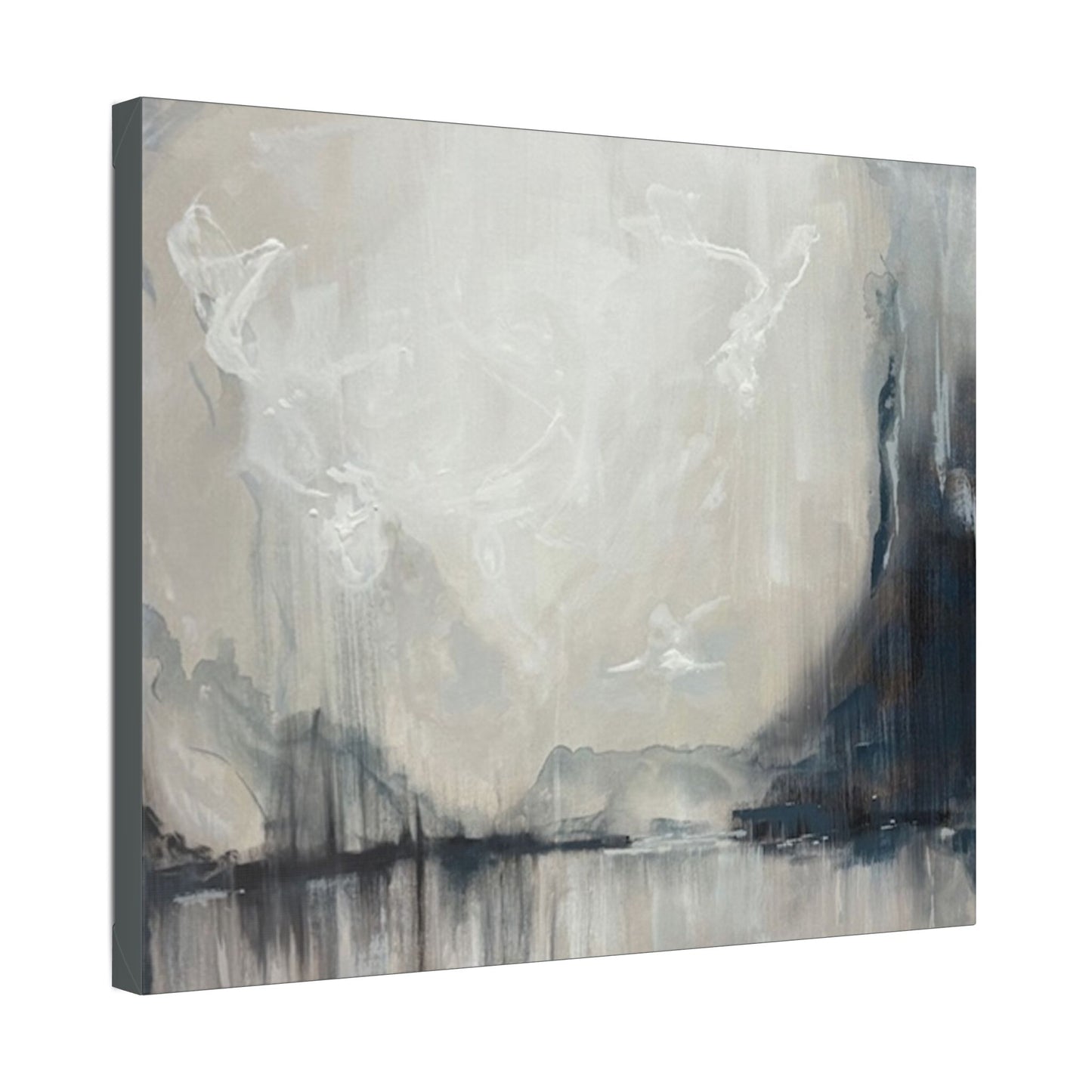 Angels II - Abstract Landscape Stretched Canvas Wall Art – Modern Home Décor