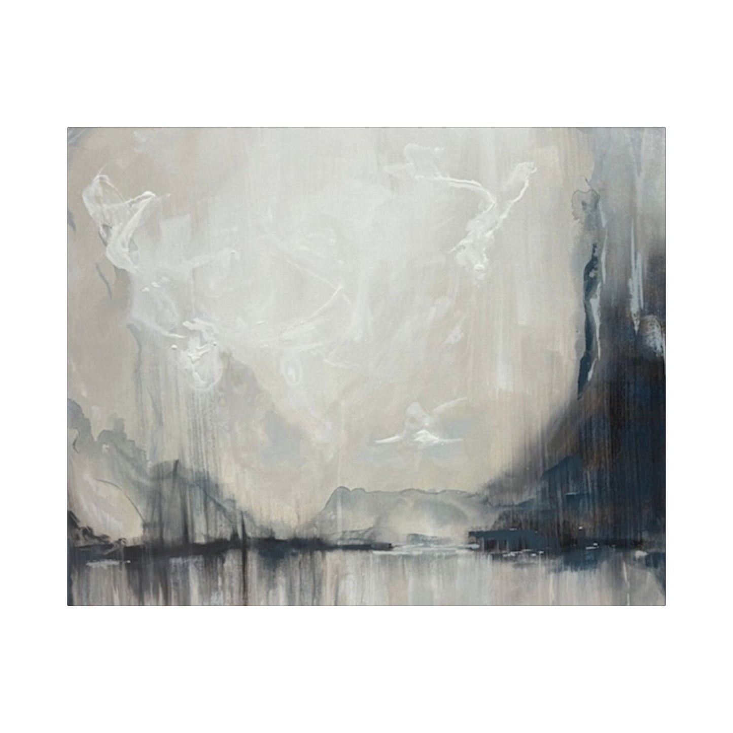 Angels II - Abstract Landscape Stretched Canvas Wall Art – Modern Home Décor