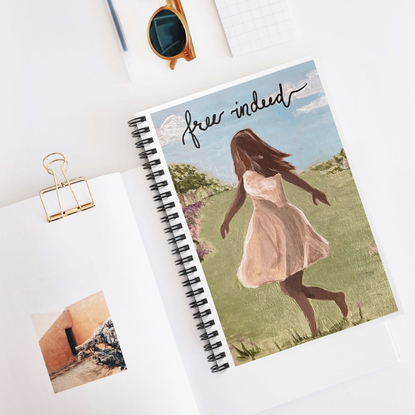 Free Indeed - Spiral Notebook - Ruled Line