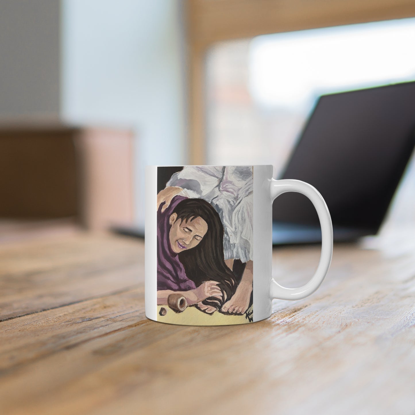 Alabaster Jug - Artistic "11oz" Mug - Warm Moments, Unique Gift, Coffee Lover, Home Décor, Tea Time Companion