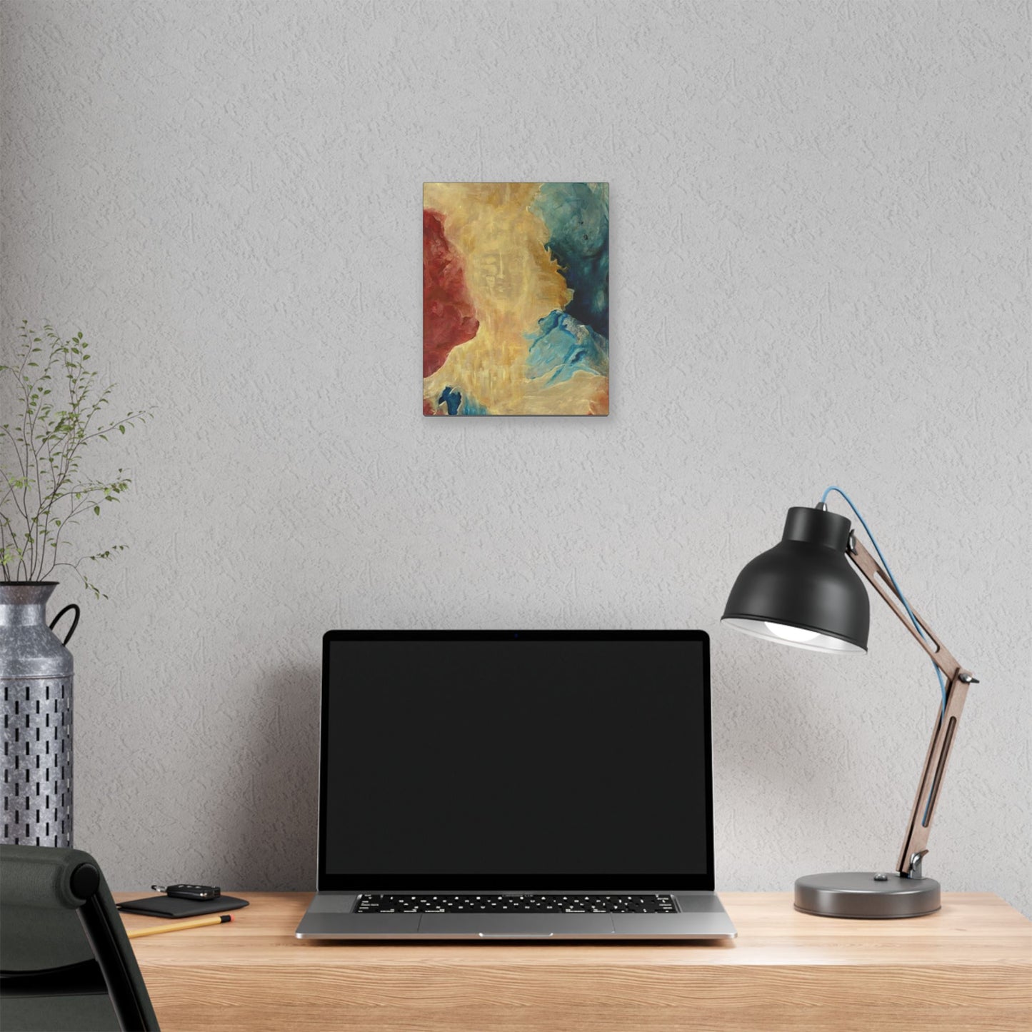 Serene Abstract Canvas Art - Mindfulness Decor for Home & Office