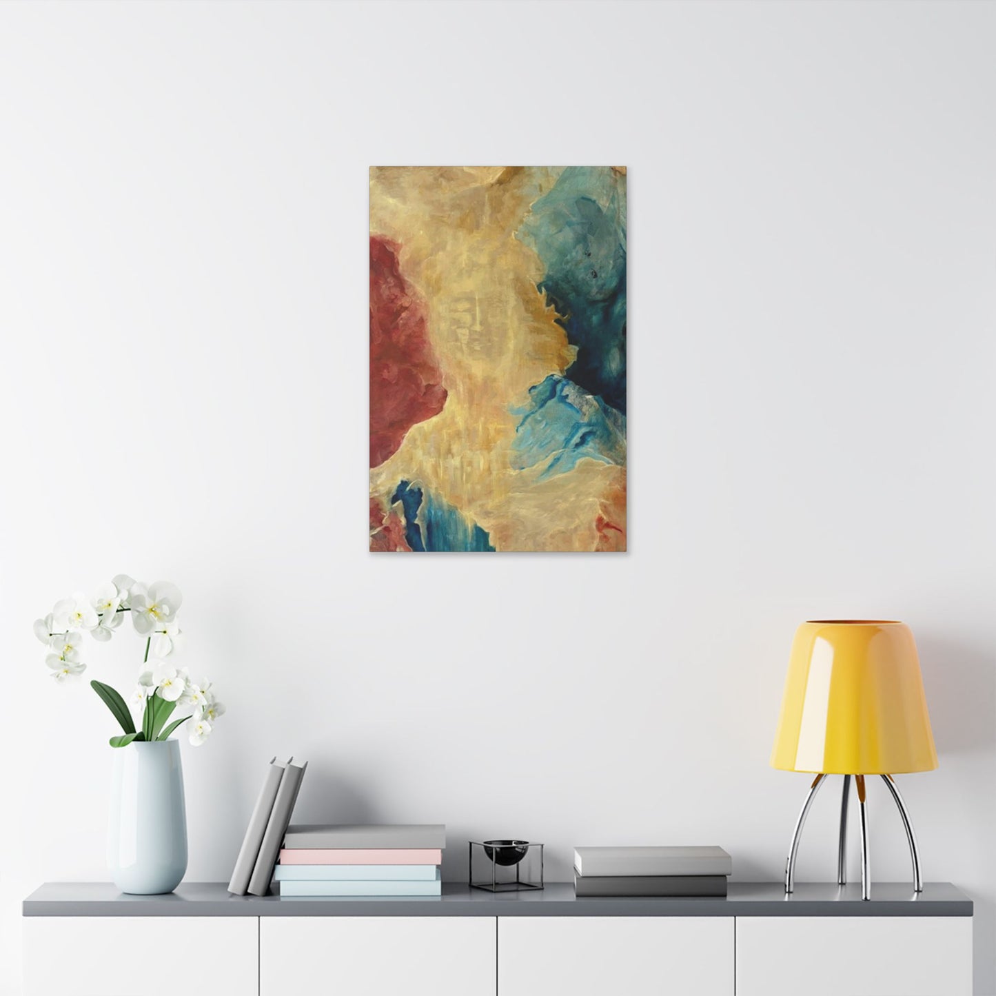 Serene Abstract Canvas Art - Mindfulness Decor for Home & Office