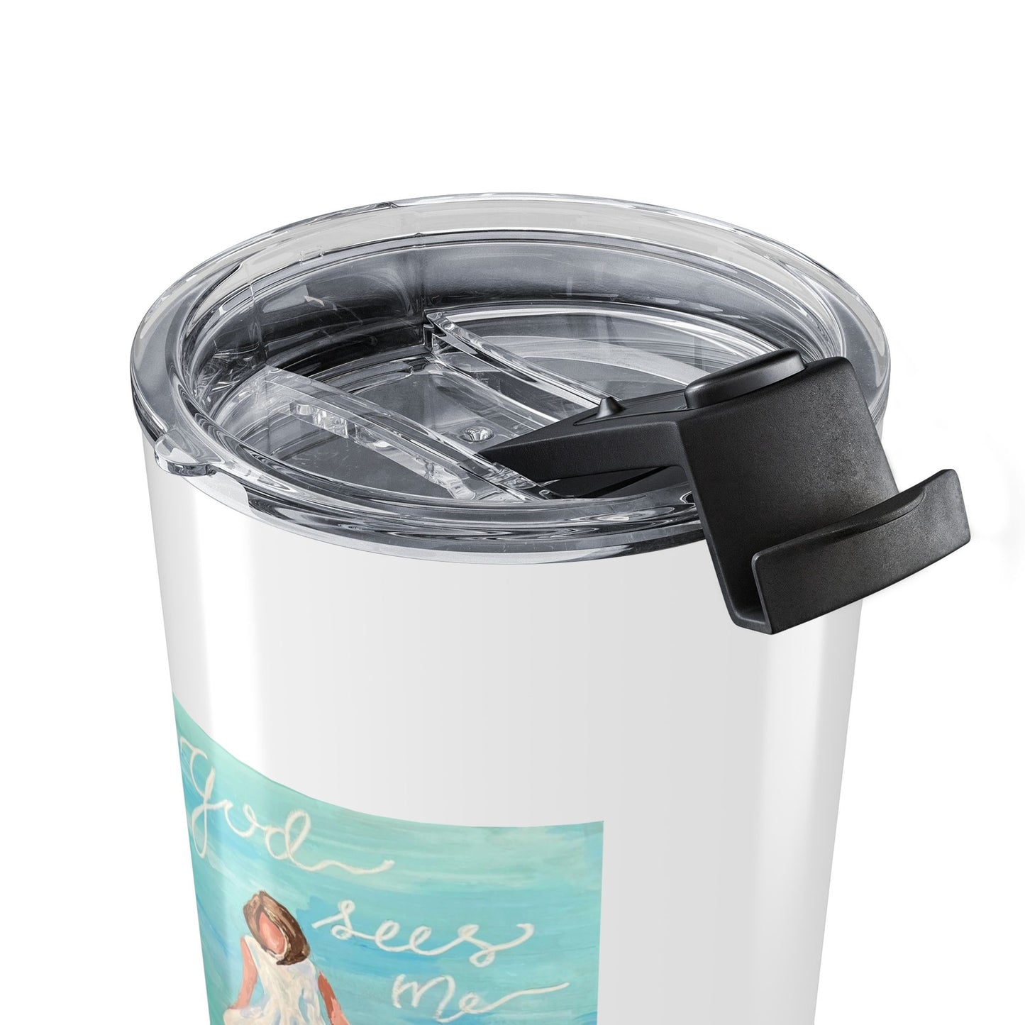 God Sees Me - Copper Vacuum Insulated Tumbler, 22oz