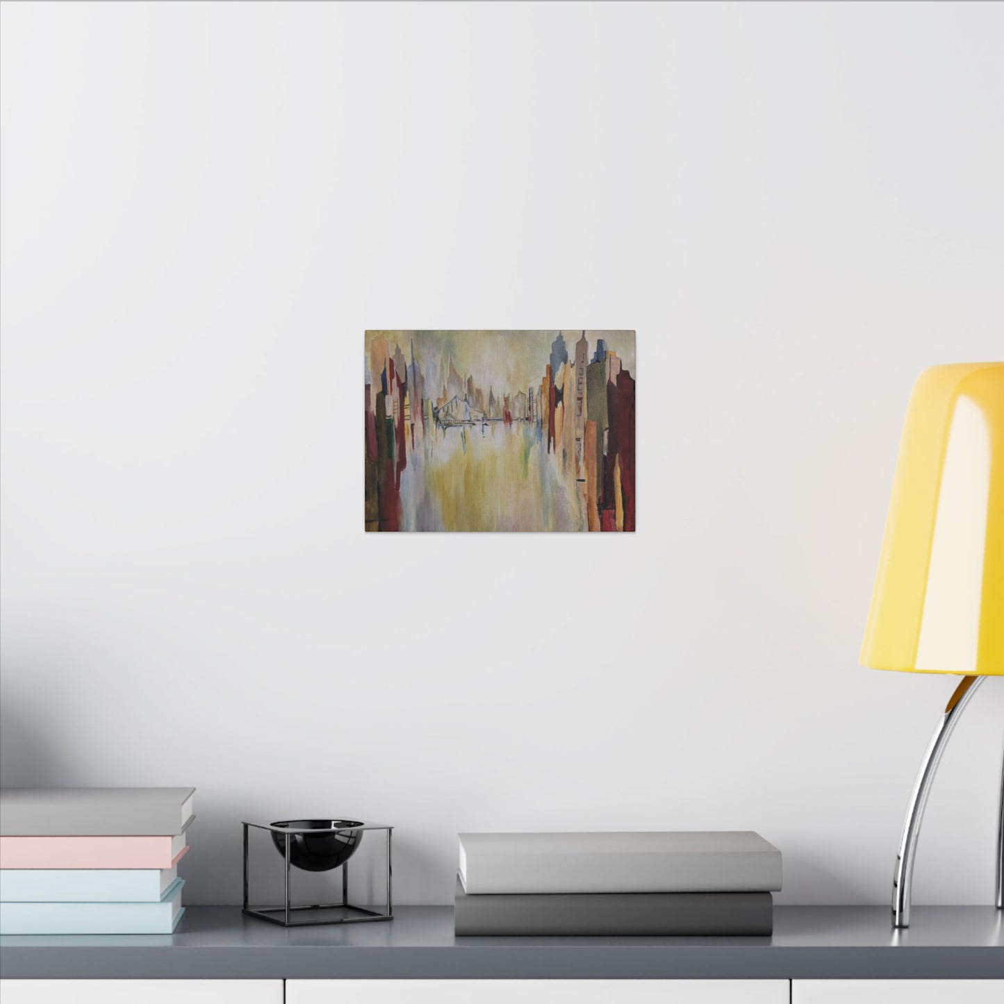 Abstract Landscape Canvas Art - Stretched Matte Wall Decor