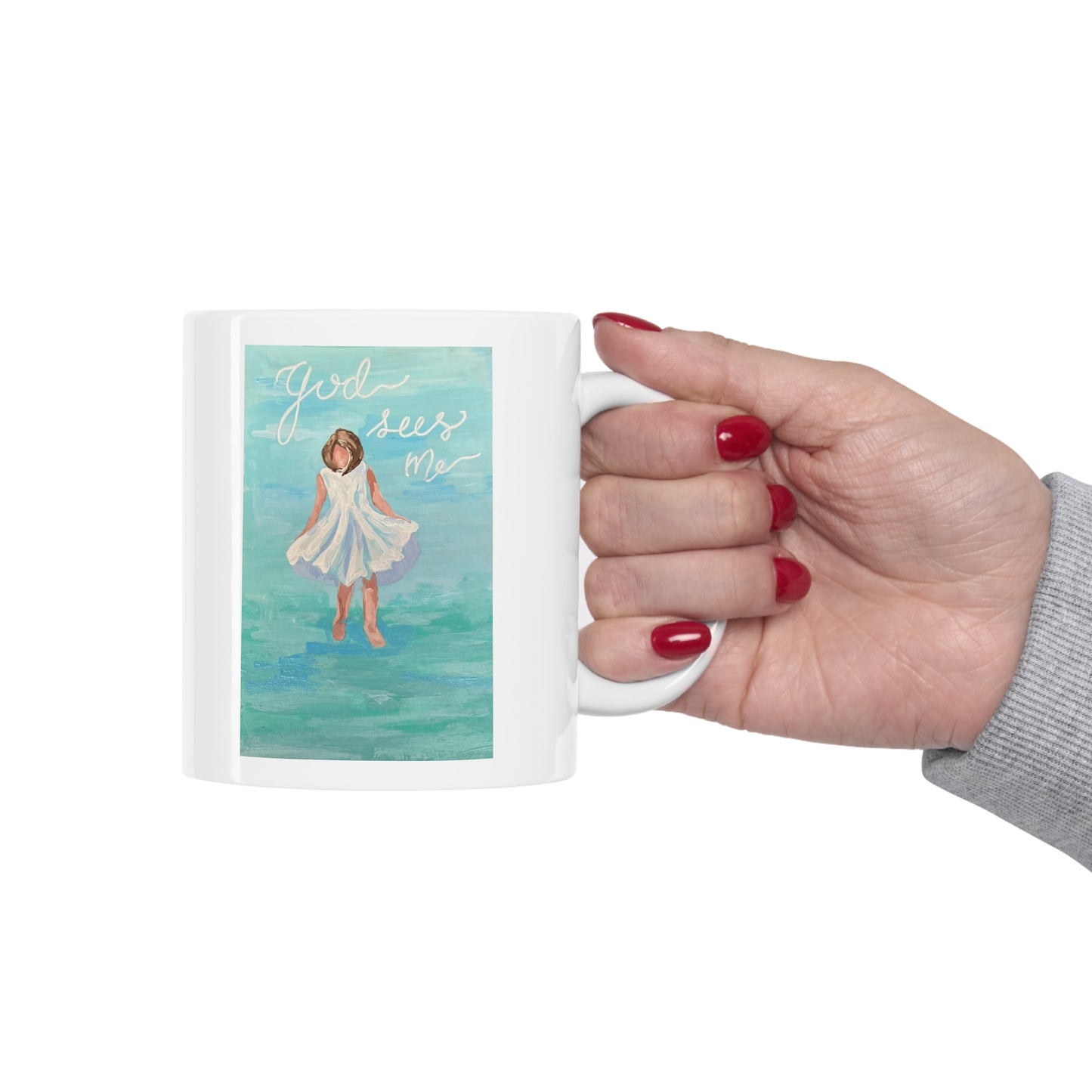 God Sees Me - Ceramic Mug 11oz