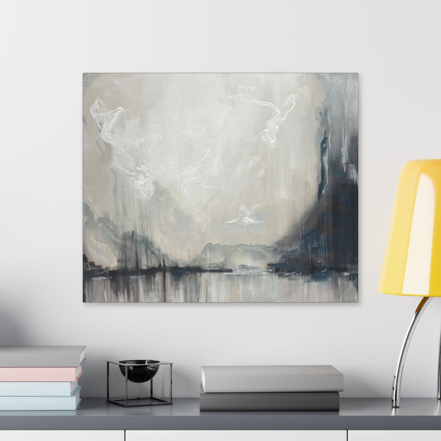 Angels II - Abstract Landscape Stretched Canvas Wall Art – Modern Home Décor