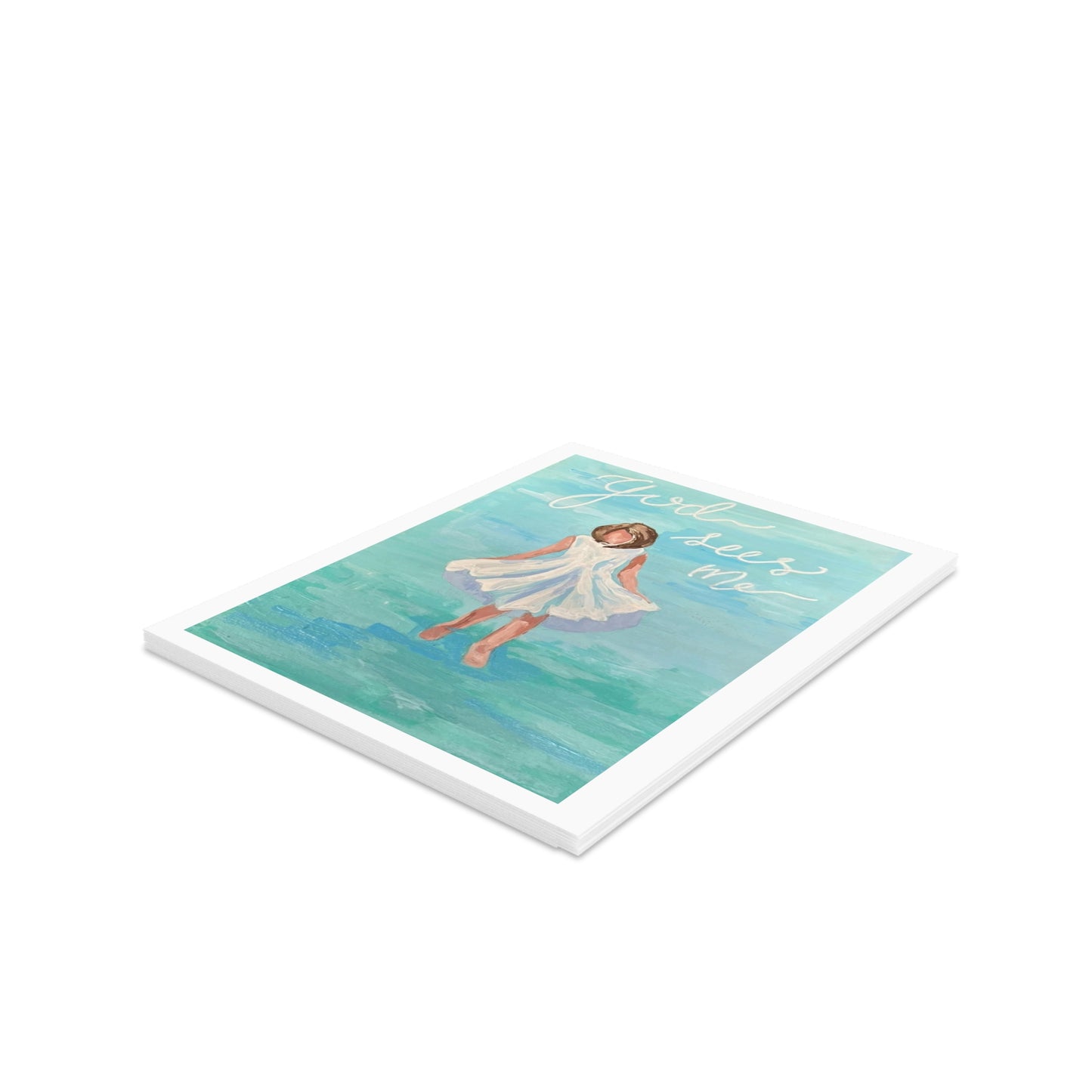 God Sees Me - Greeting cards (8, 16, and 24 pcs)