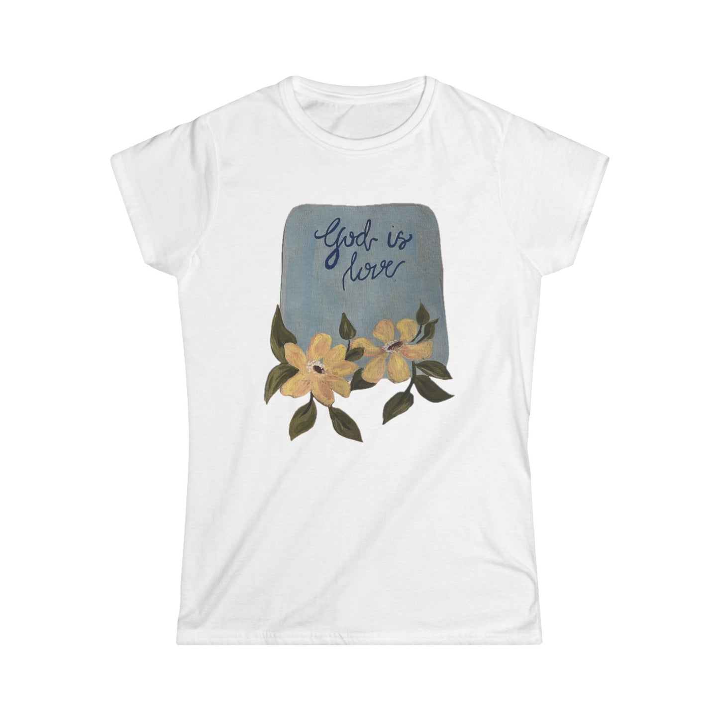 God is Love - Women's Softstyle Tee
