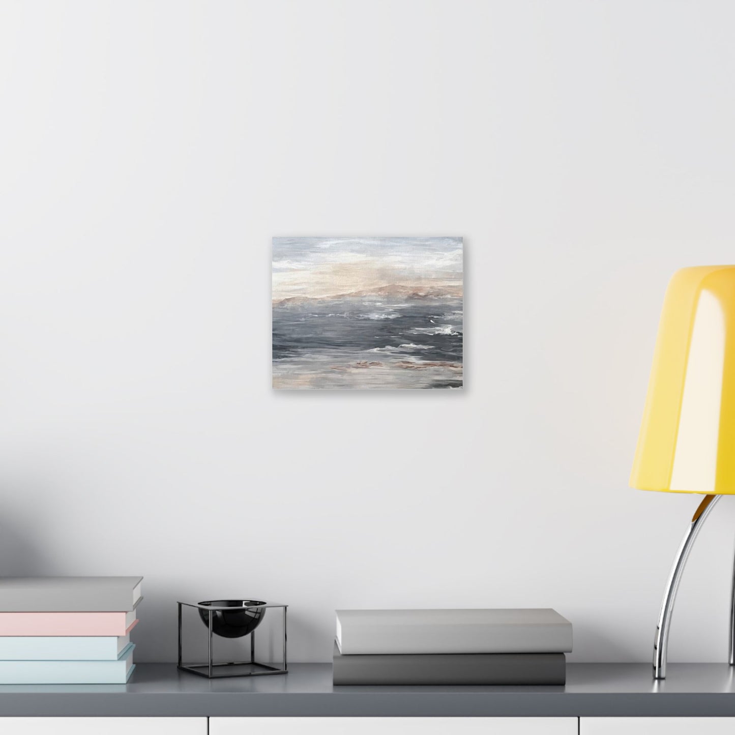 Serene Ocean Stretch Canvas Wall Art - Tranquil Coastal Décor