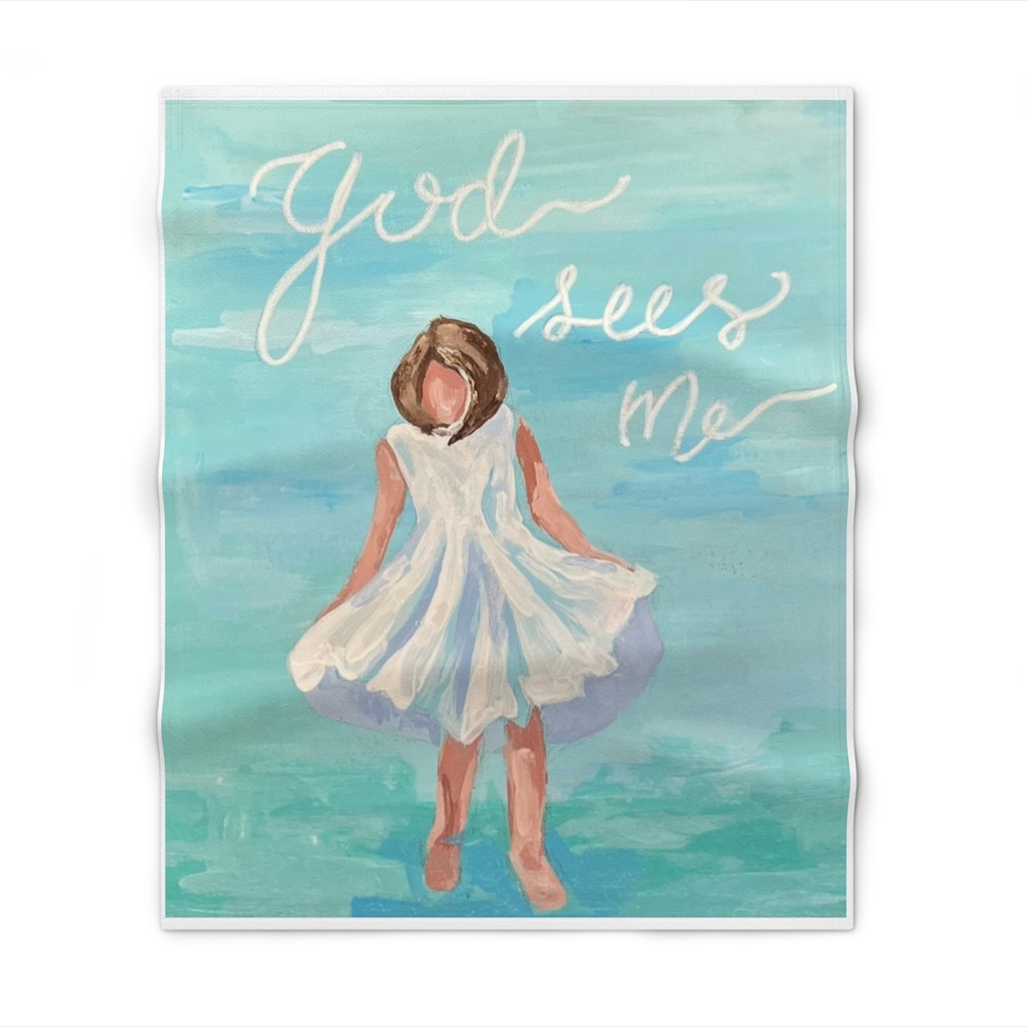God Sees Me - Throw Blanket