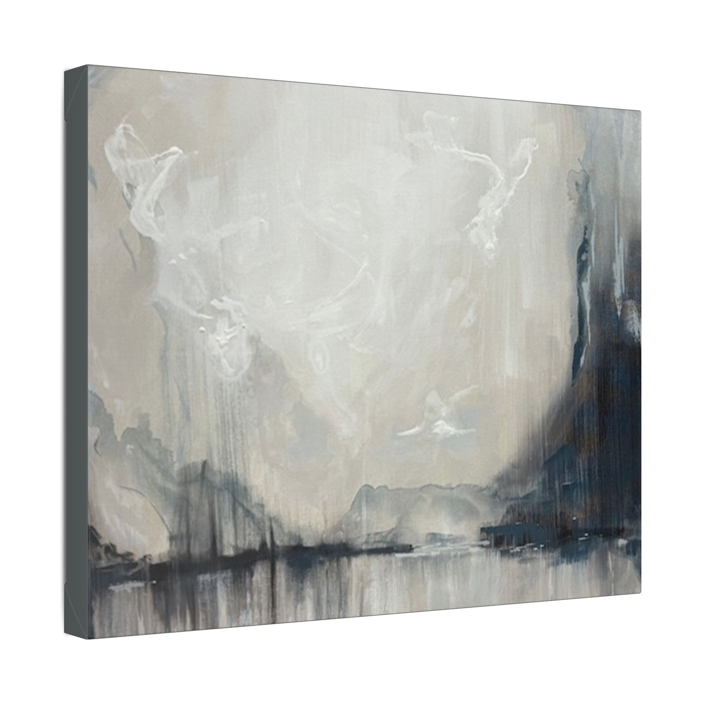 Angels II - Abstract Landscape Stretched Canvas Wall Art – Modern Home Décor