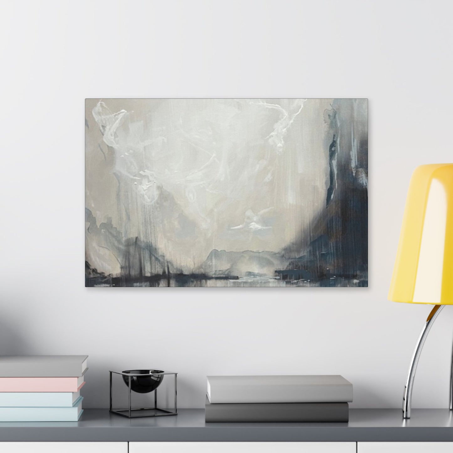 Angels II - Abstract Landscape Stretched Canvas Wall Art – Modern Home Décor