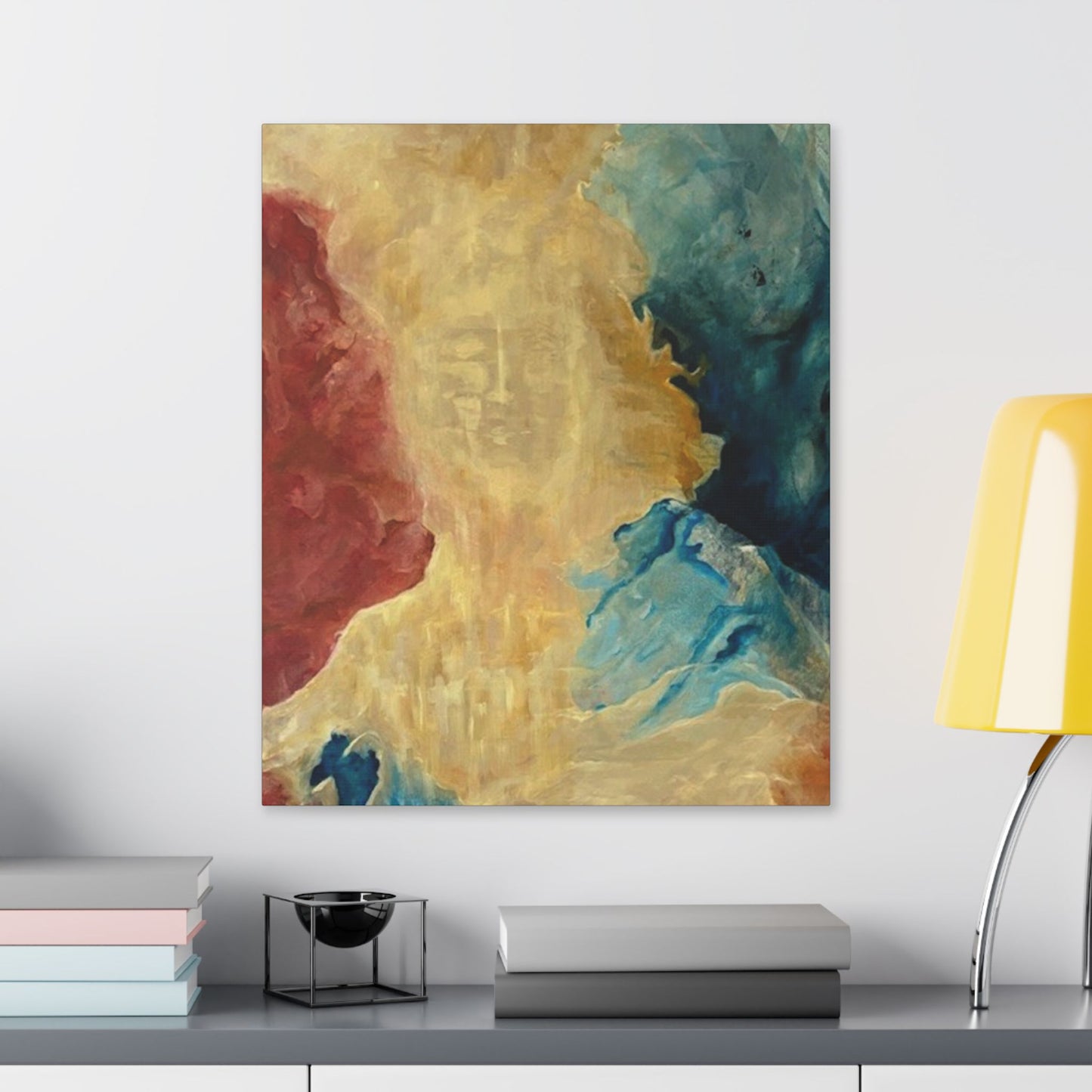 Serene Abstract Canvas Art - Mindfulness Decor for Home & Office
