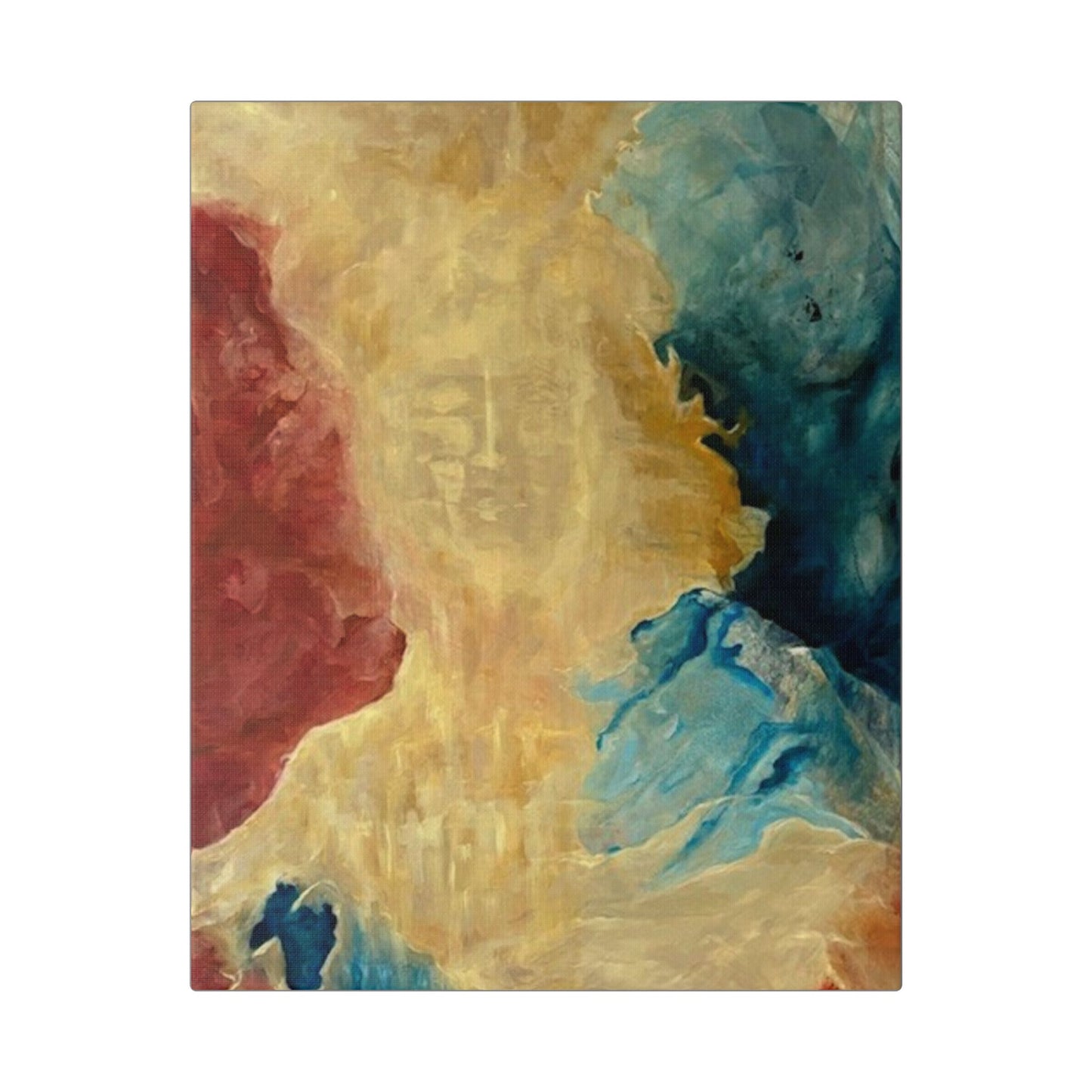 Serene Abstract Canvas Art - Mindfulness Decor for Home & Office
