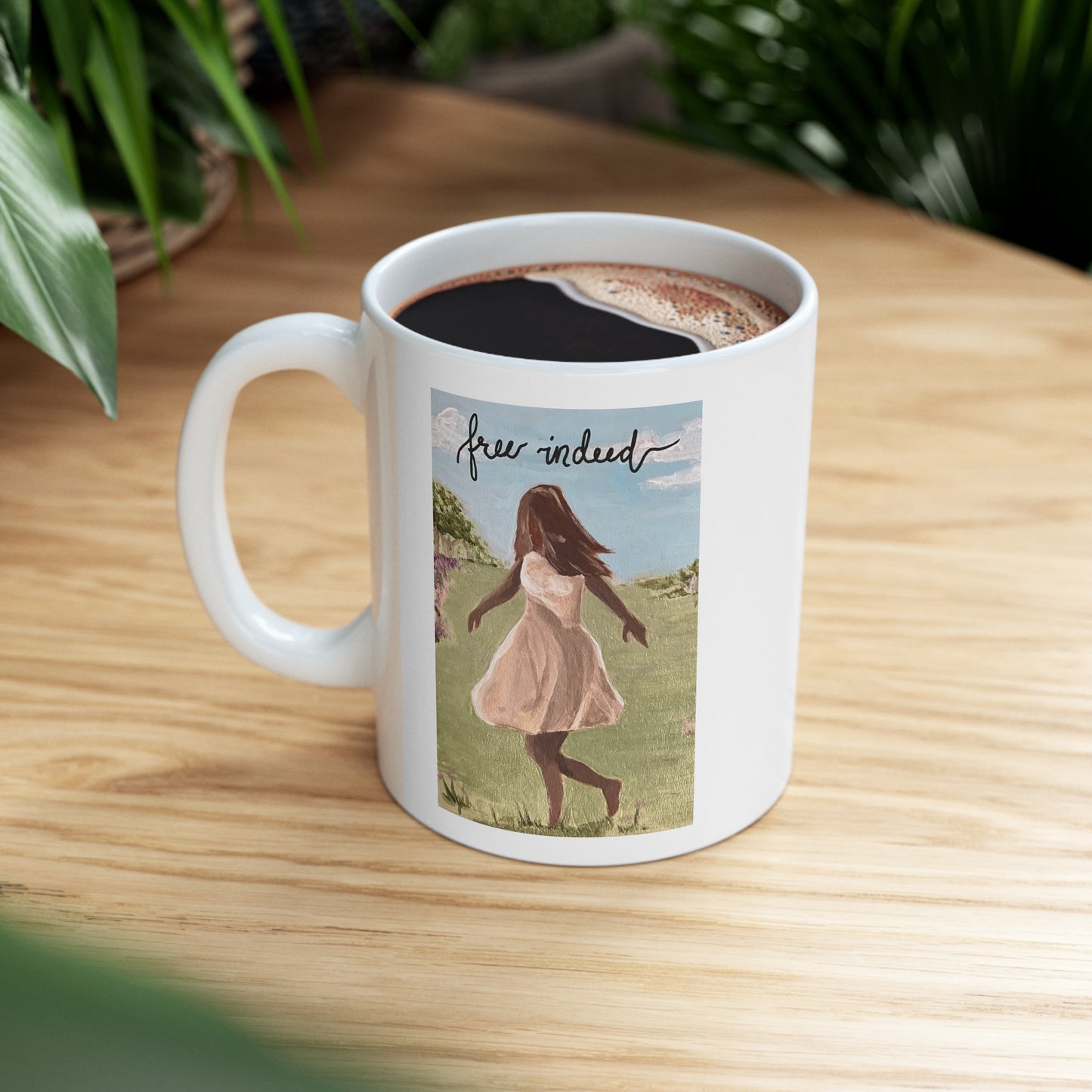 Free Indeed - Ceramic Mug 11oz