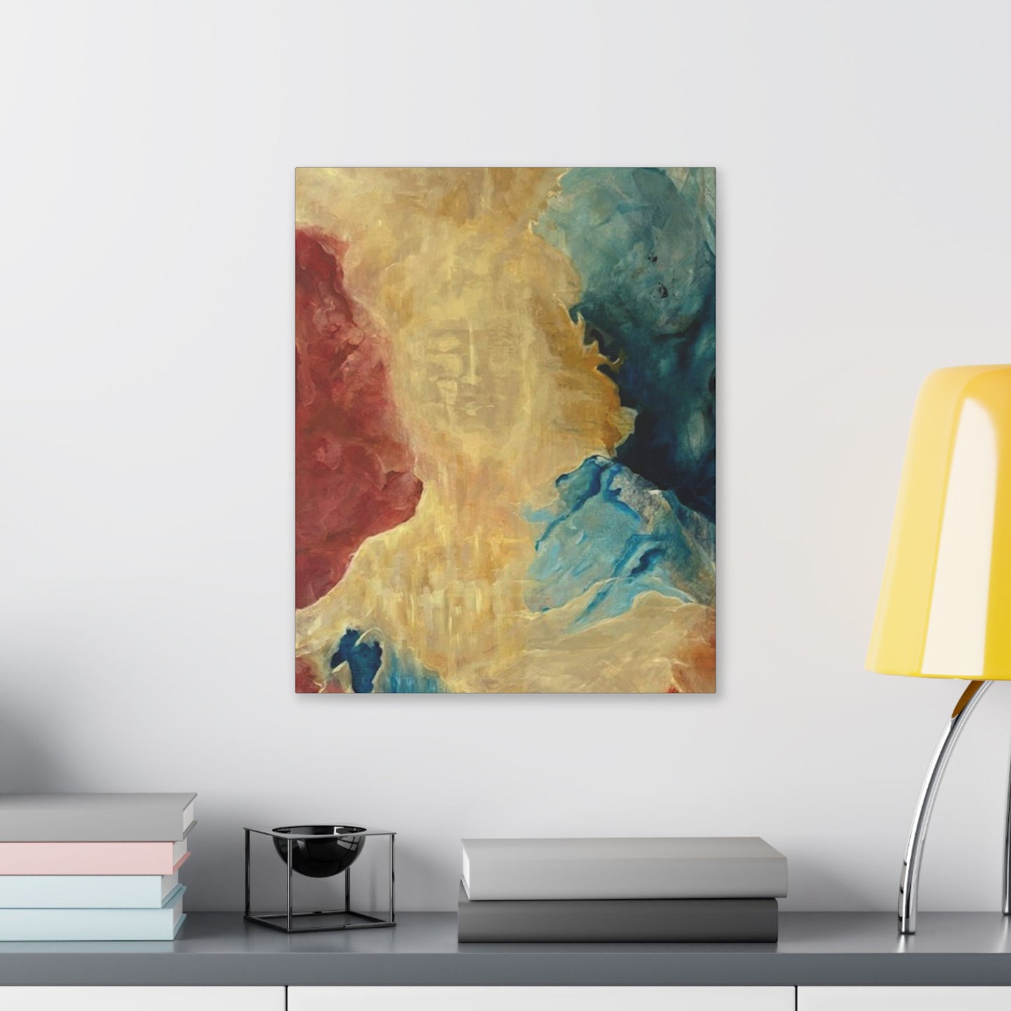 Serene Abstract Canvas Art - Mindfulness Decor for Home & Office