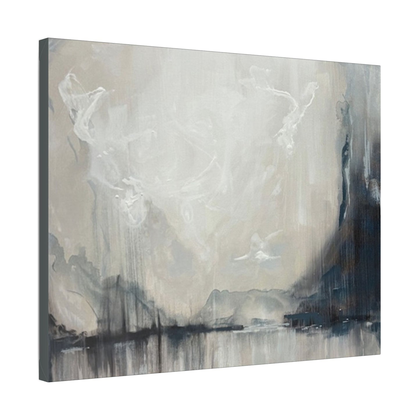 Angels II - Abstract Landscape Stretched Canvas Wall Art – Modern Home Décor