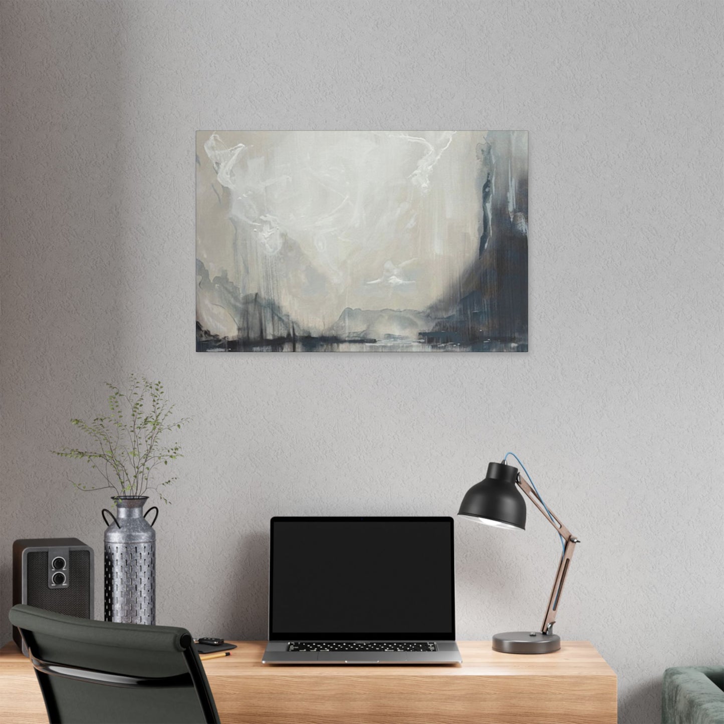 Angels II - Abstract Landscape Stretched Canvas Wall Art – Modern Home Décor