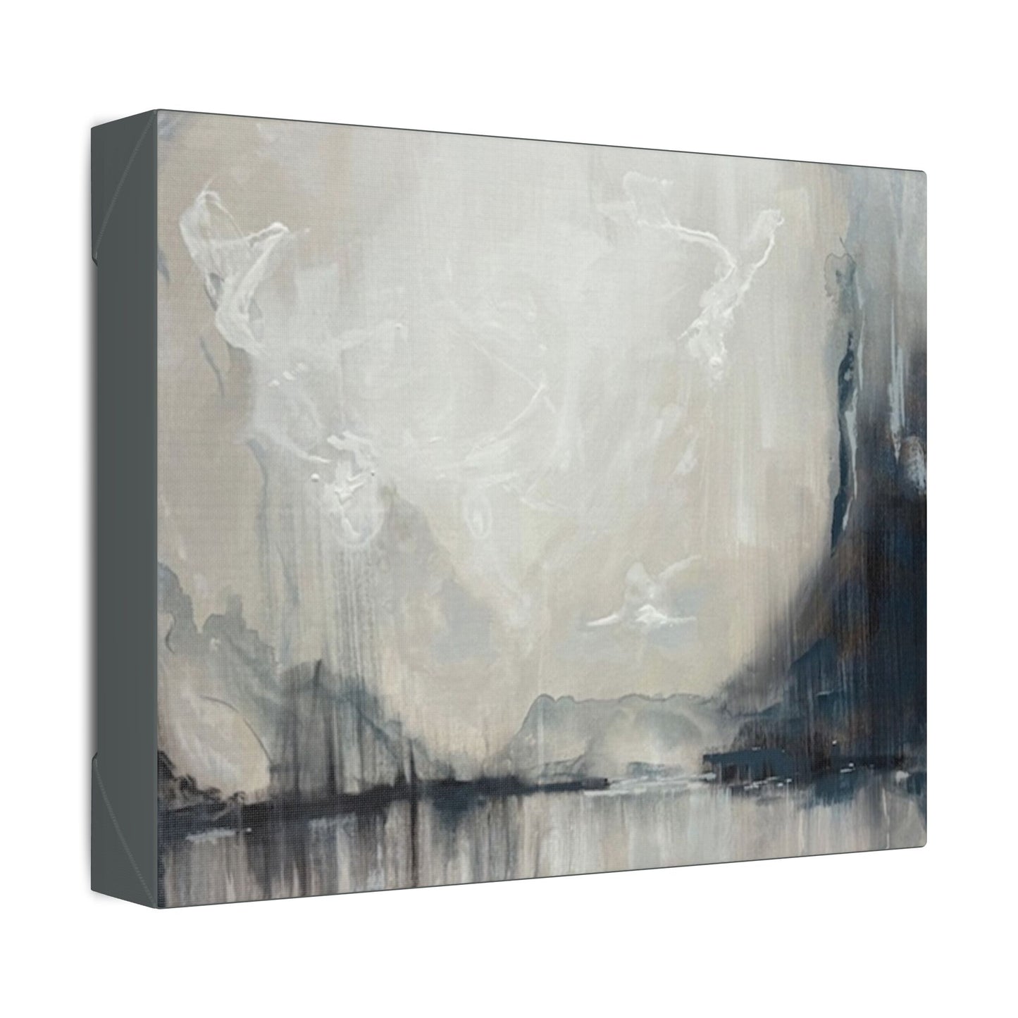 Angels II - Abstract Landscape Stretched Canvas Wall Art – Modern Home Décor