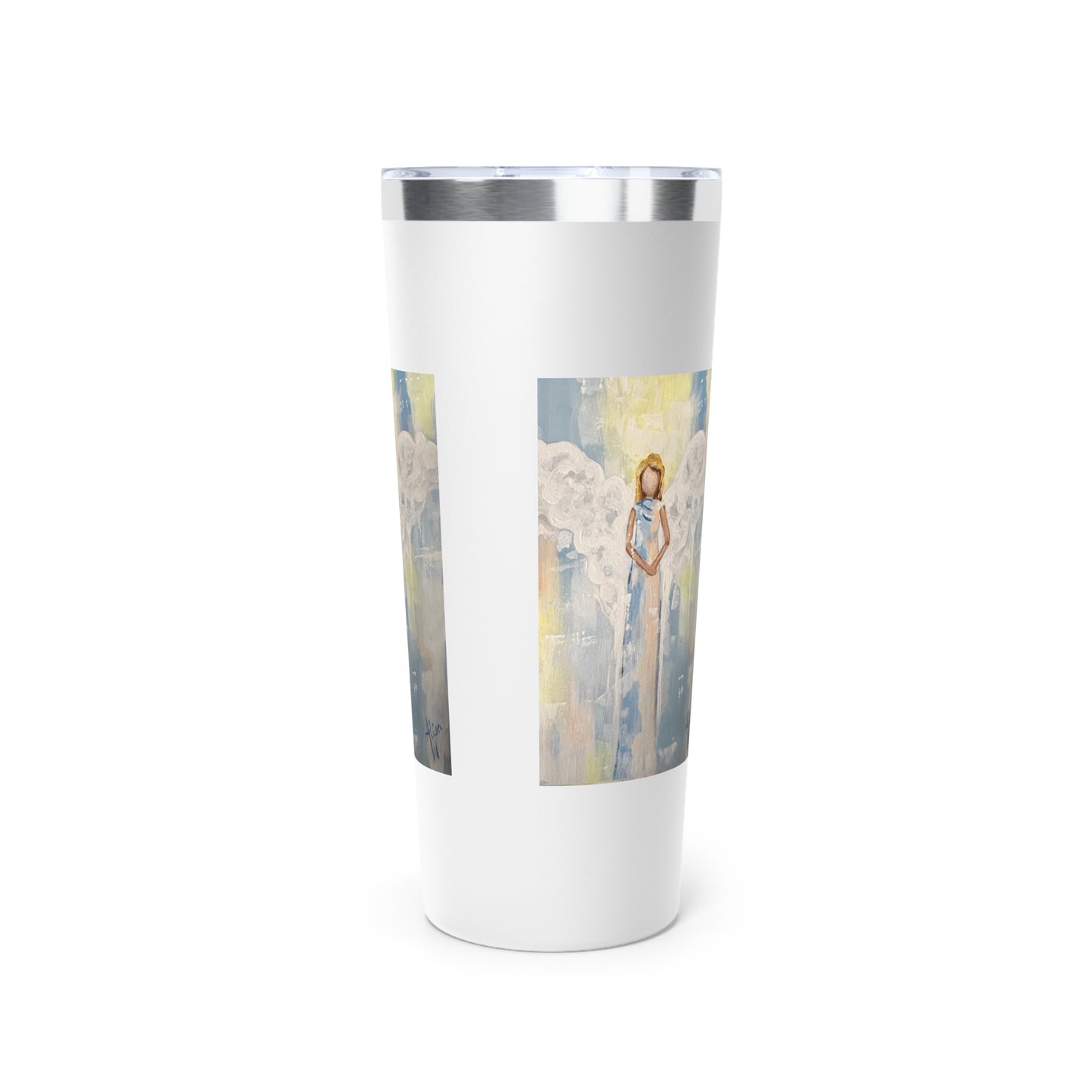 Art by Alisa Original - Copper Insulated Tumbler - Stylish Travel Mug for Hot & Cold Drinks, Perfect Gift for Coffee Lovers, Outdoors, Camping, and Holidays
