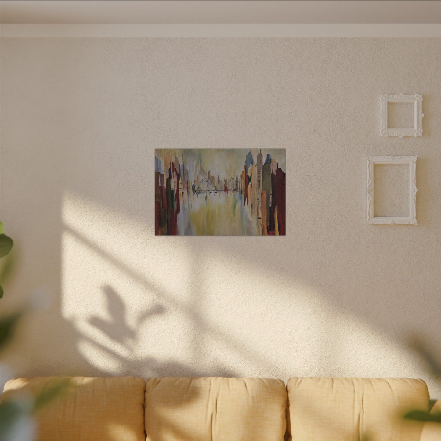 Abstract Landscape Canvas Art - Stretched Matte Wall Decor