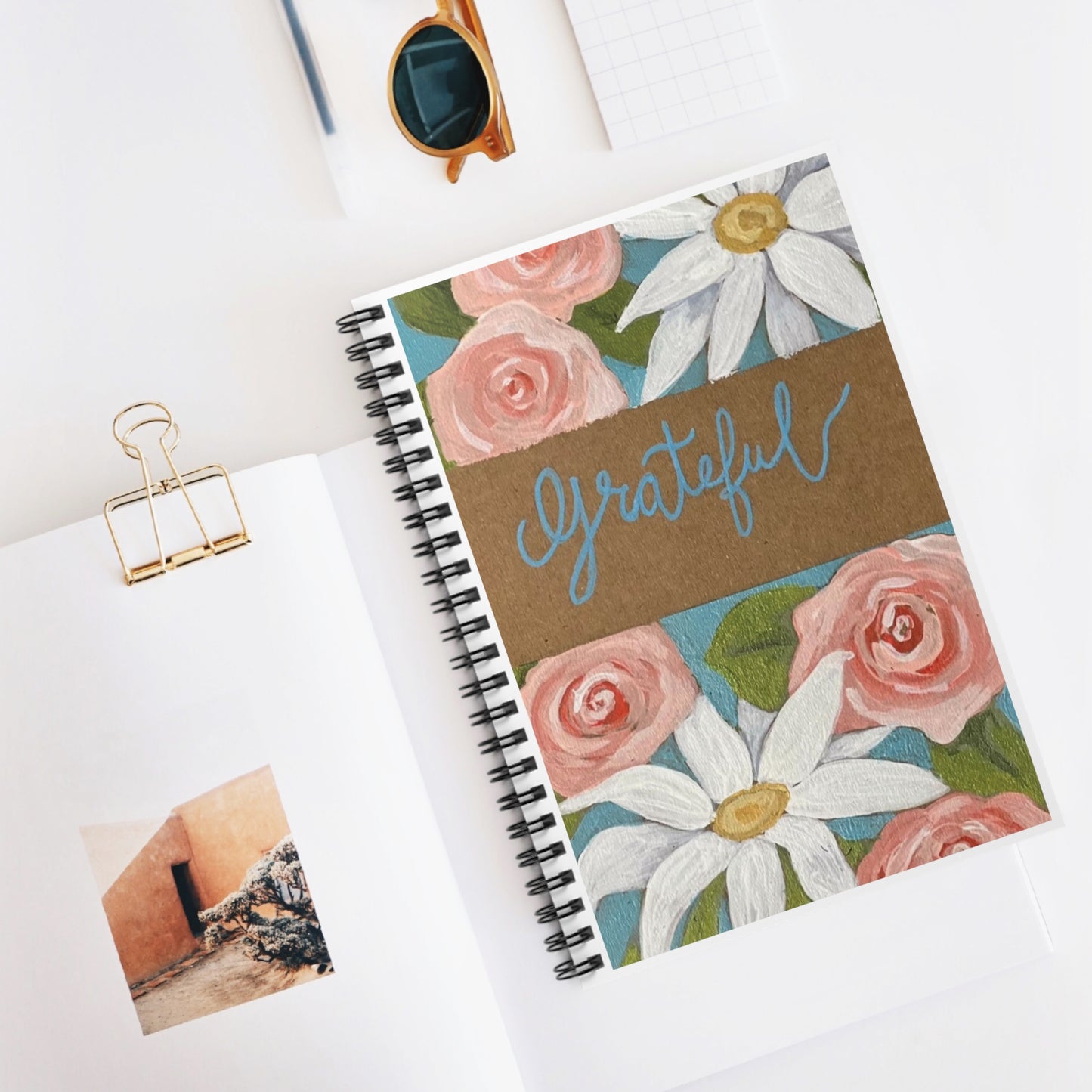 Grateful - Spiral Notebook - Ruled Line