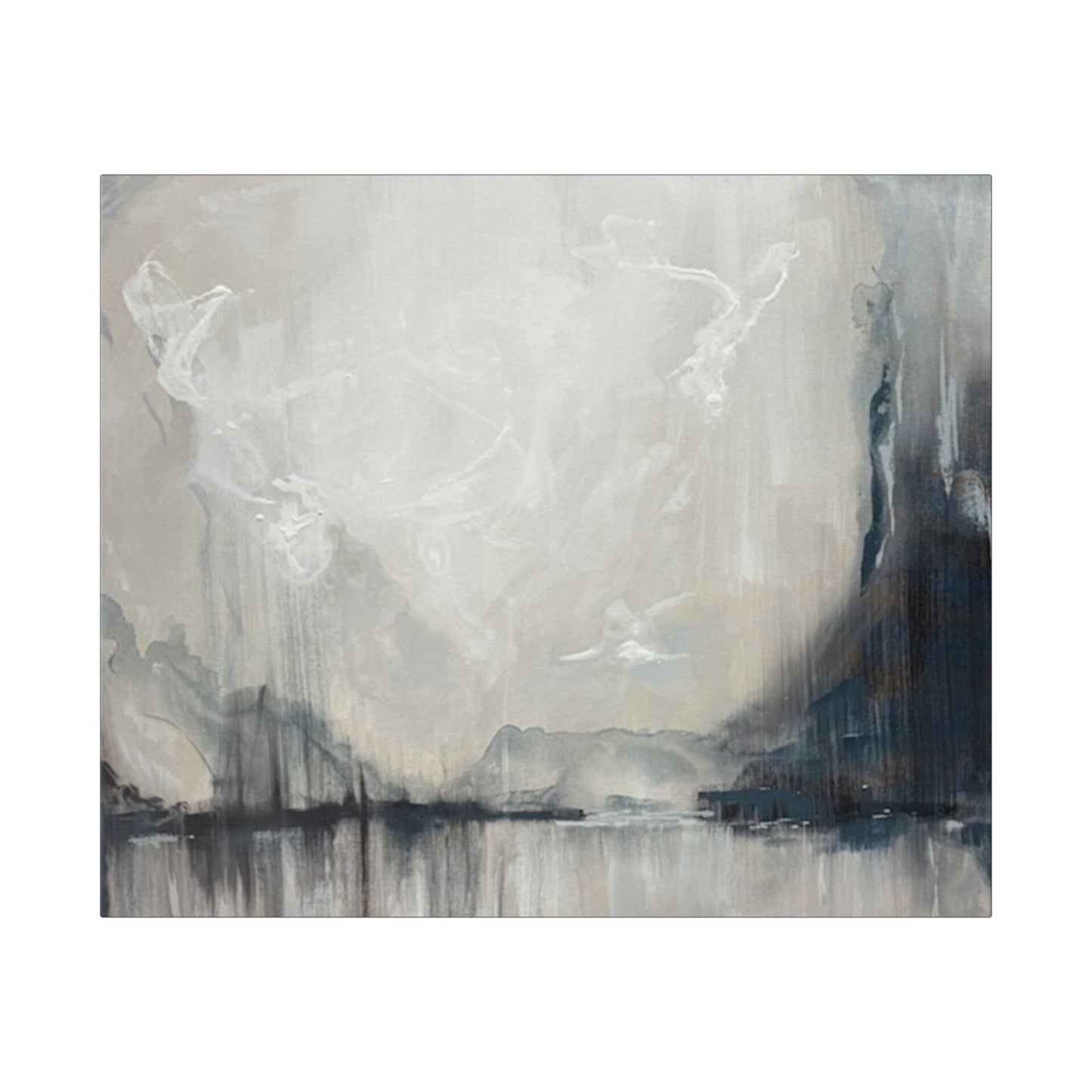 Angels II - Abstract Landscape Stretched Canvas Wall Art – Modern Home Décor