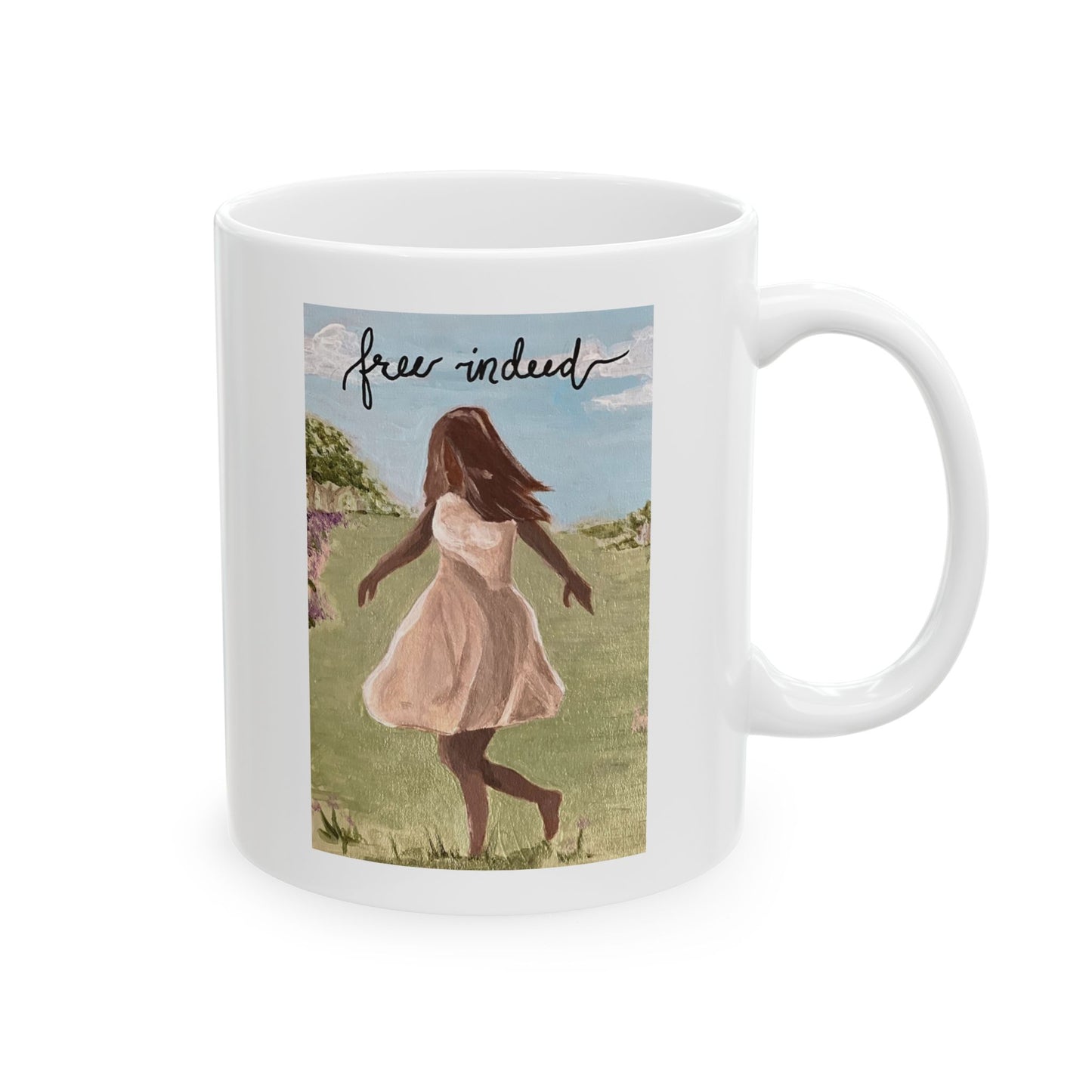 Free Indeed - Ceramic Mug 11oz
