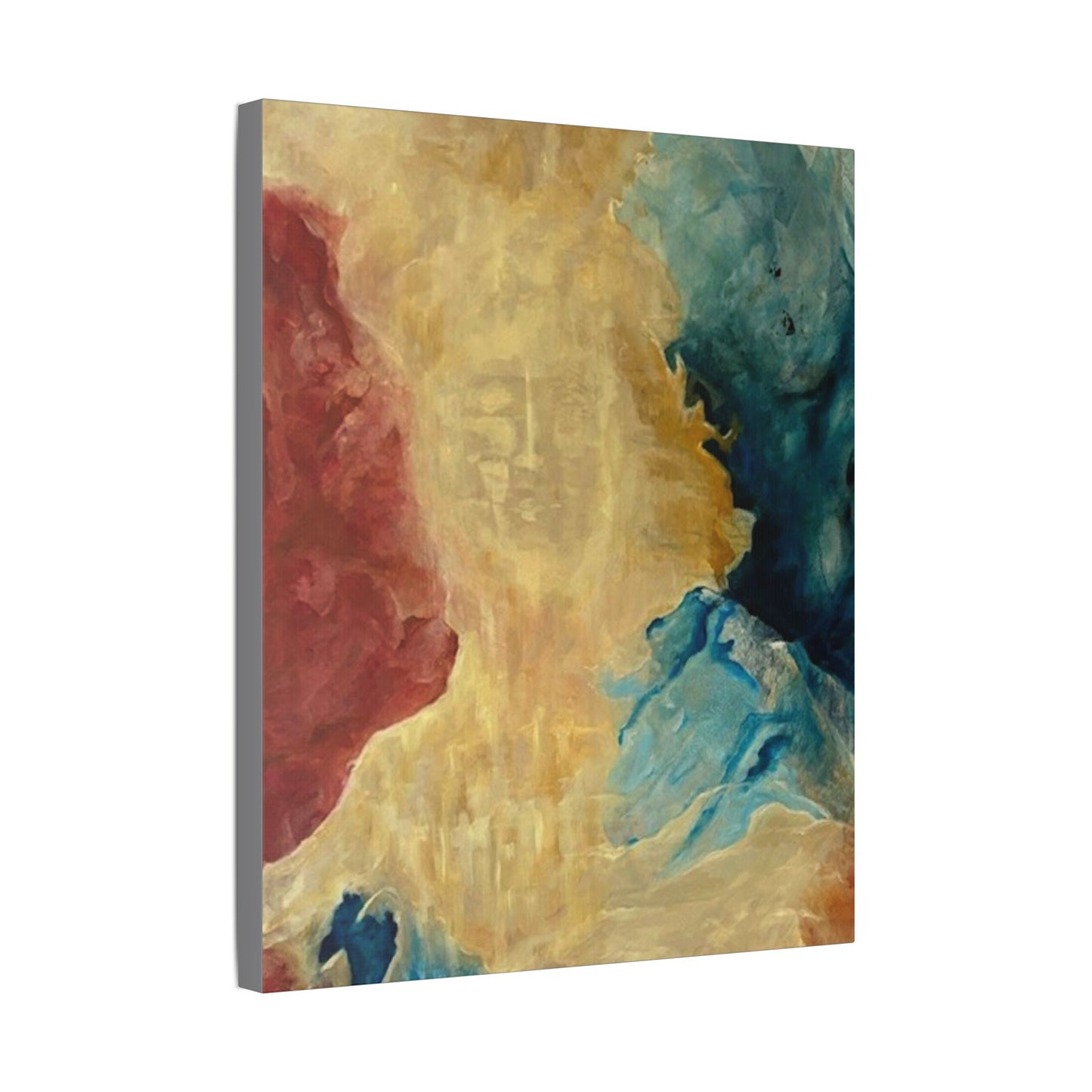 Serene Abstract Canvas Art - Mindfulness Decor for Home & Office