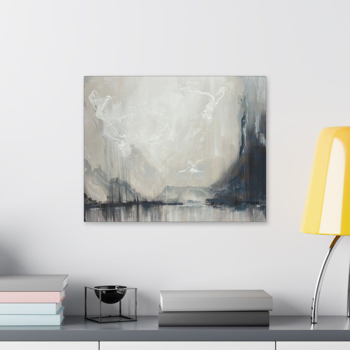 Angels II - Abstract Landscape Stretched Canvas Wall Art – Modern Home Décor