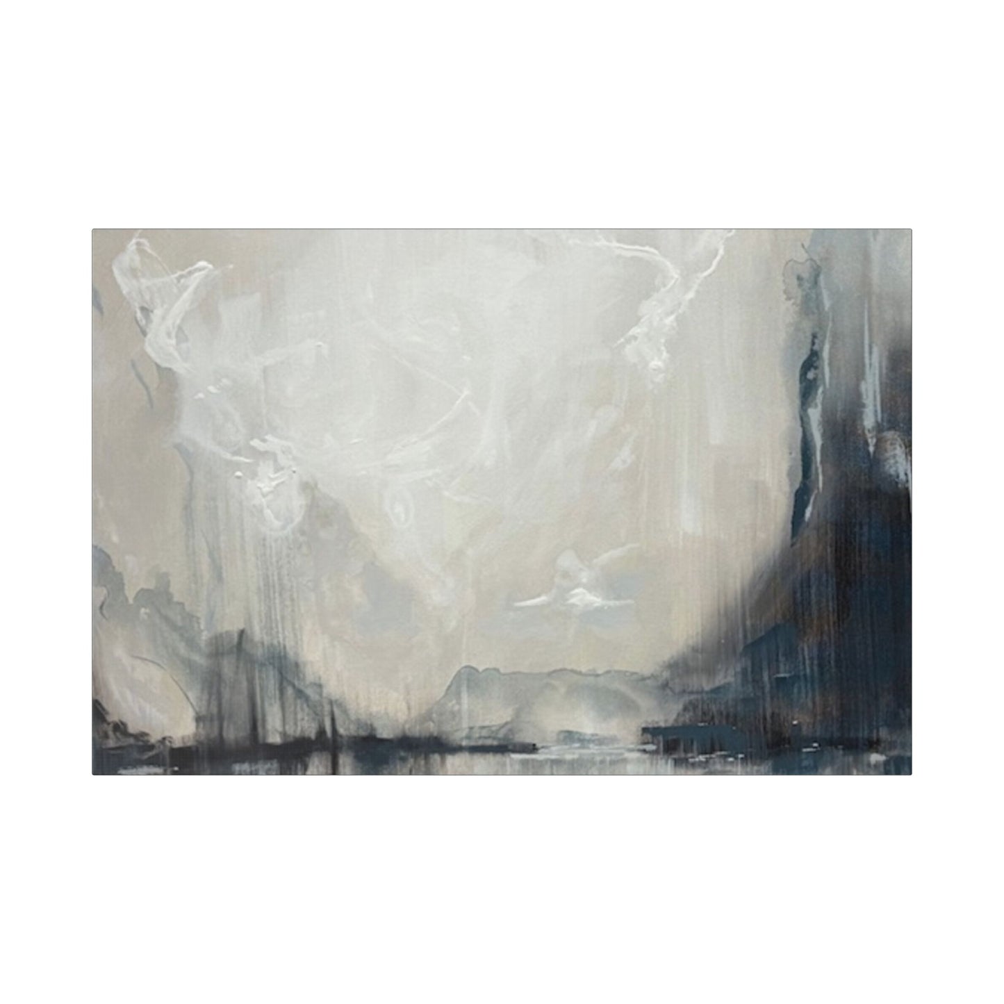 Angels II - Abstract Landscape Stretched Canvas Wall Art – Modern Home Décor