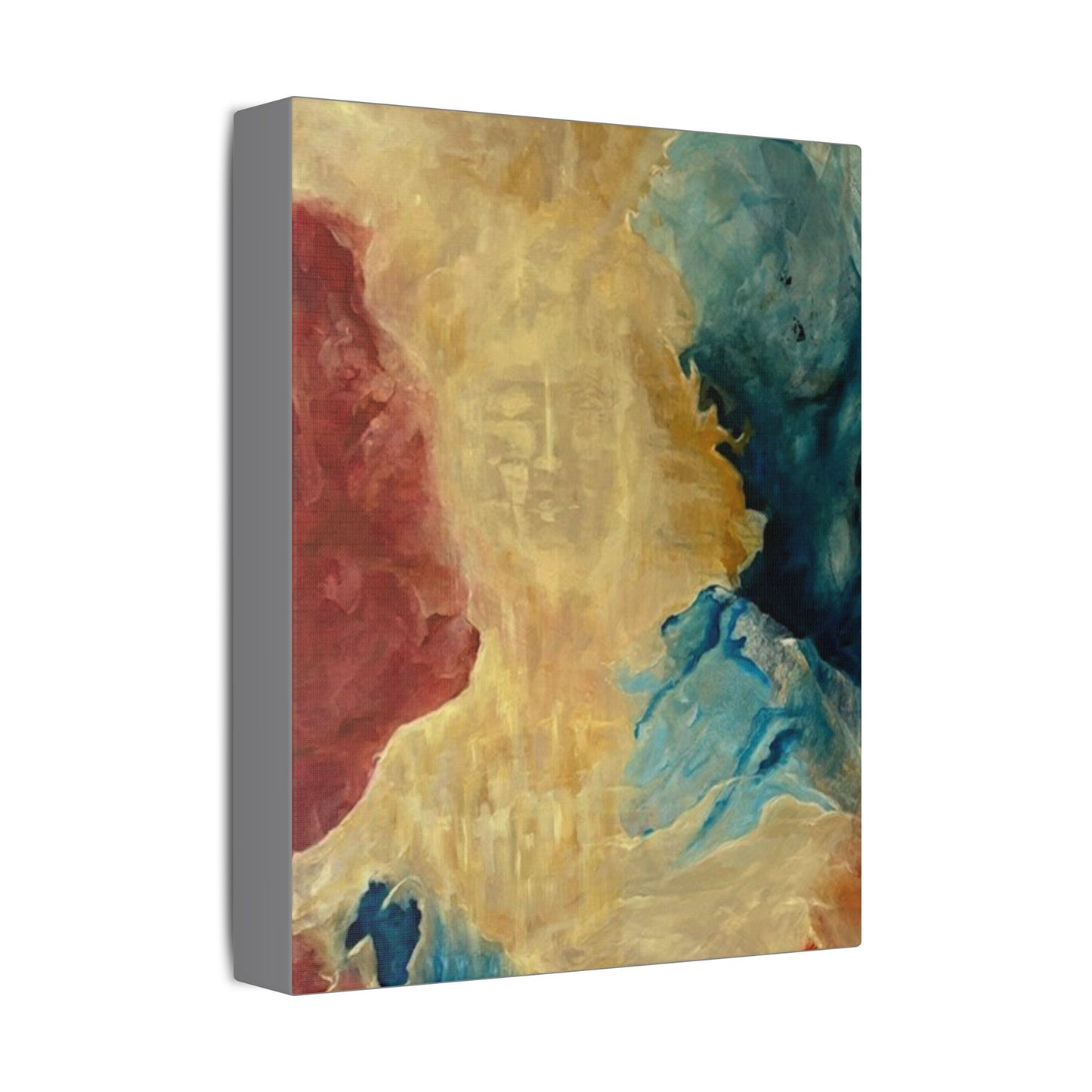 Serene Abstract Canvas Art - Mindfulness Decor for Home & Office