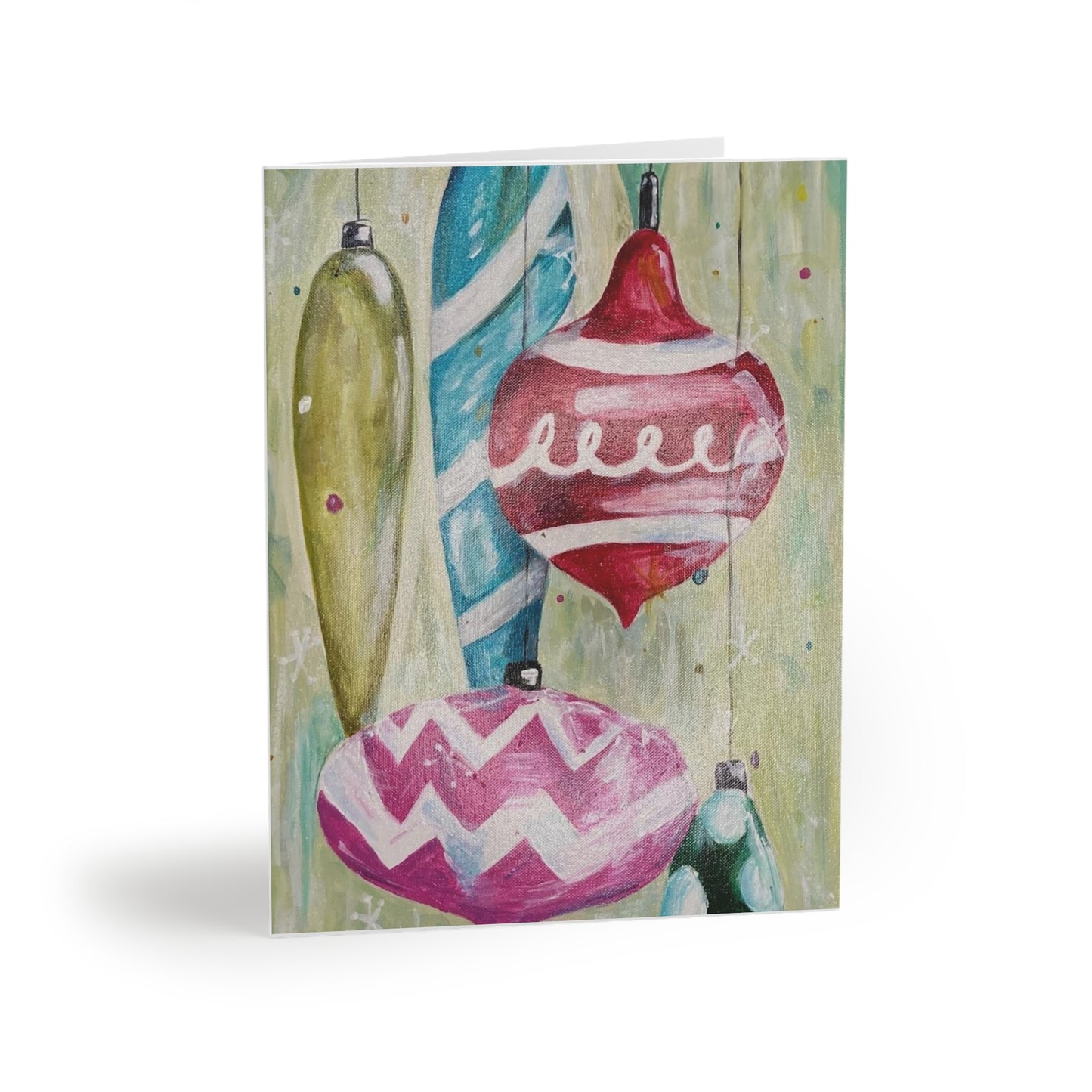 Christmas Bulbs - Greeting cards (8, 16, and 24 pcs)