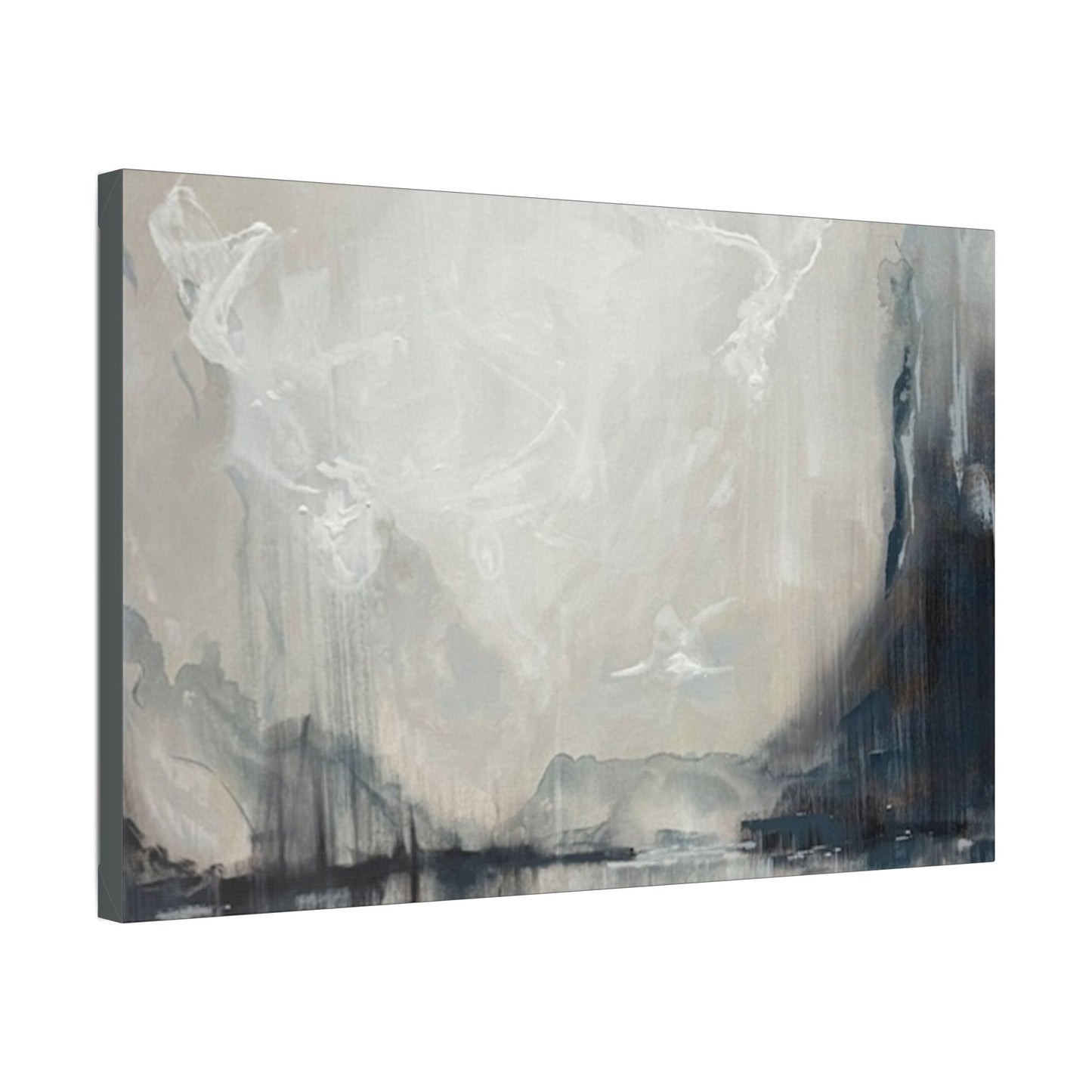 Angels II - Abstract Landscape Stretched Canvas Wall Art – Modern Home Décor