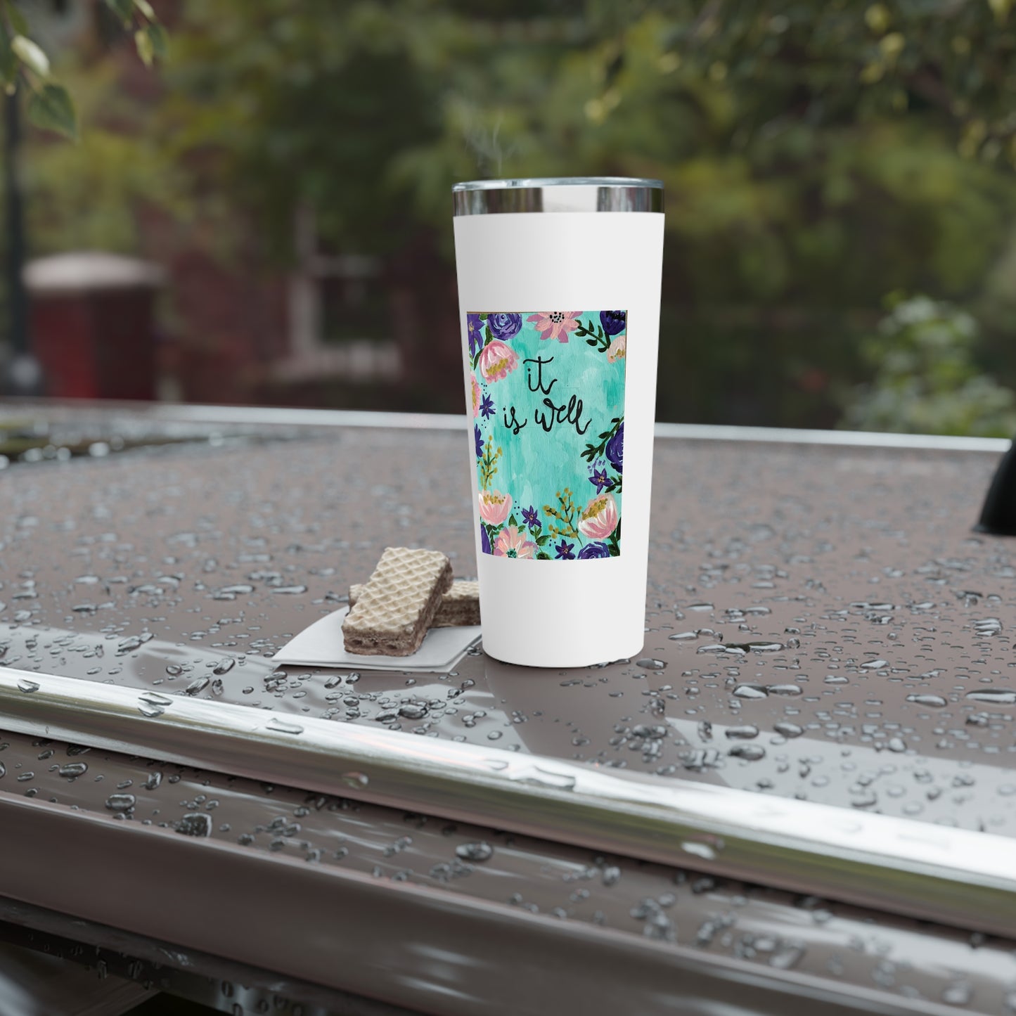 It is Well - Copper Vacuum Insulated Tumbler, 22oz