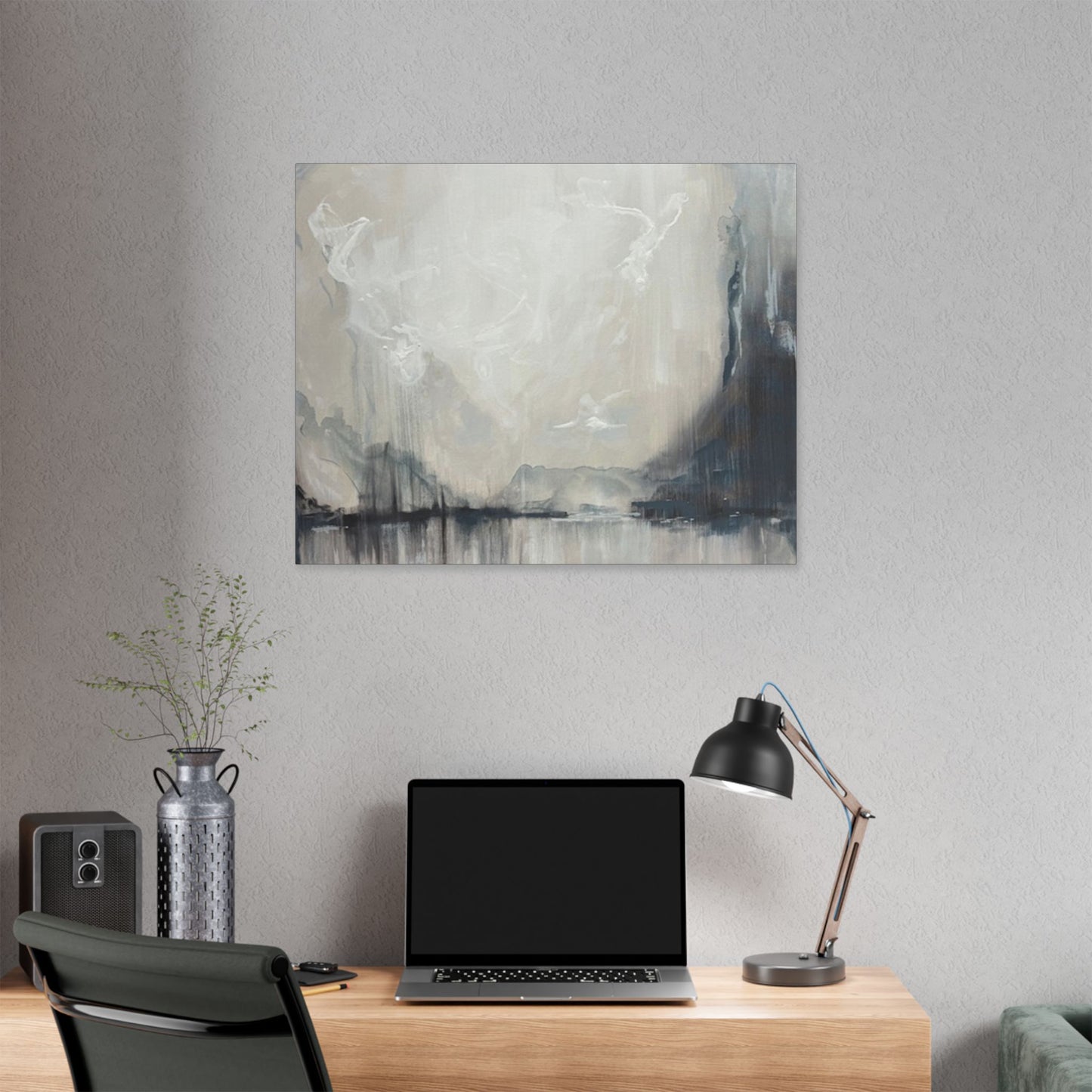 Angels II - Abstract Landscape Stretched Canvas Wall Art – Modern Home Décor