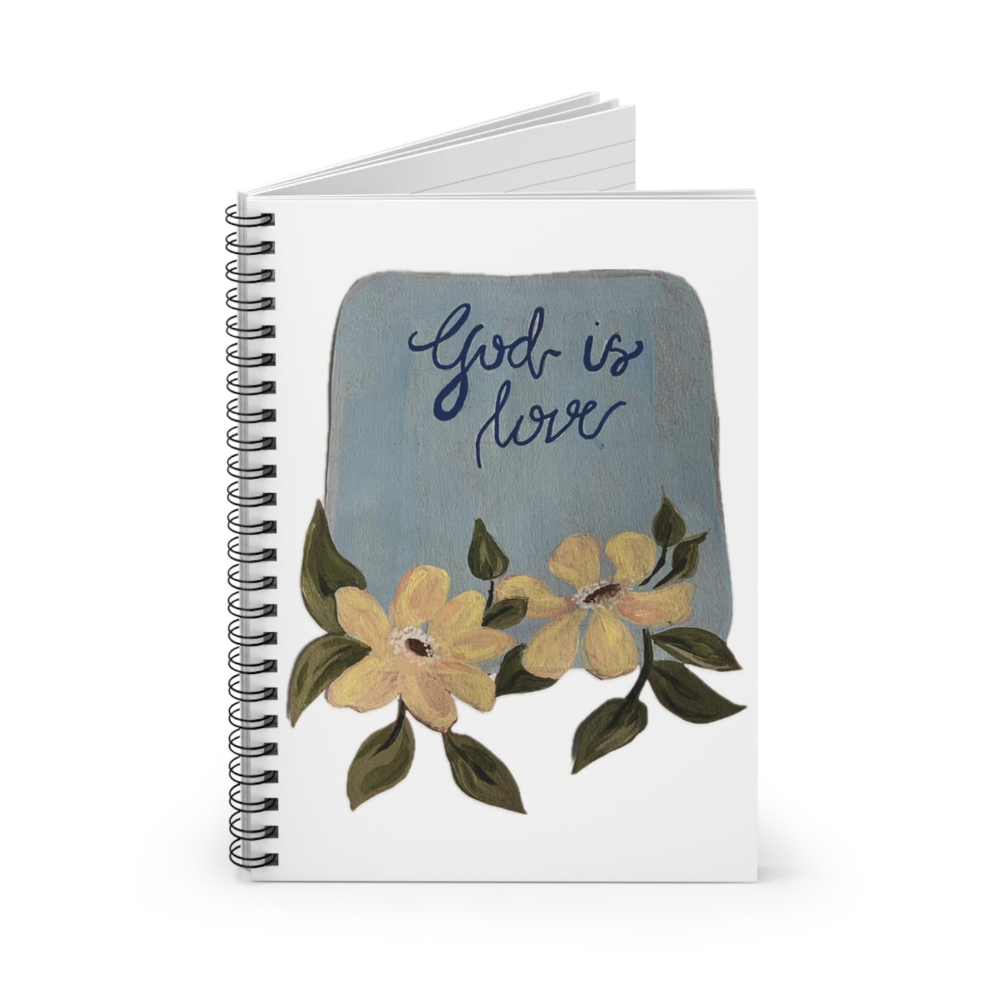 God is Love - Spiral Notebook - Ruled Line