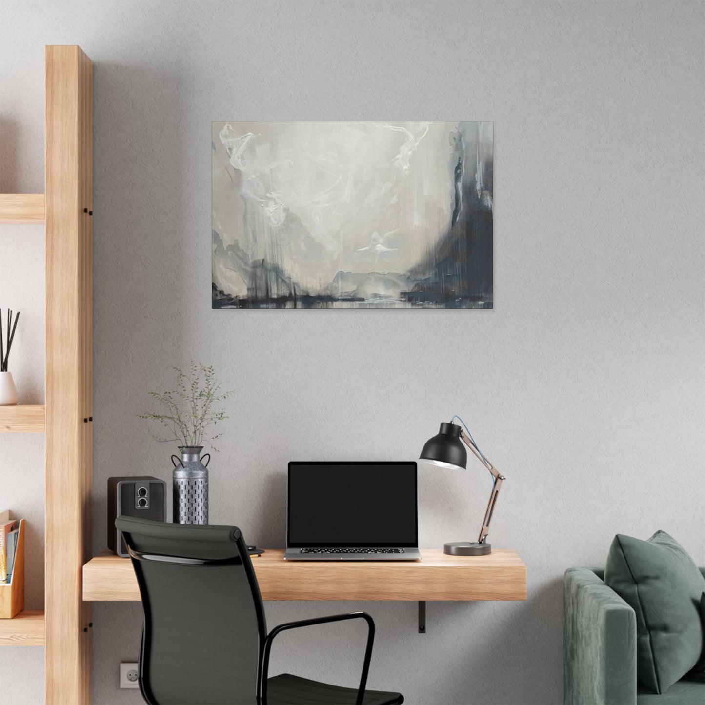 Angels II - Abstract Landscape Stretched Canvas Wall Art – Modern Home Décor