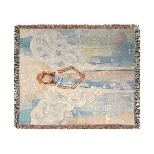 Angel Art from Art by Alisa - Woven Blanket
