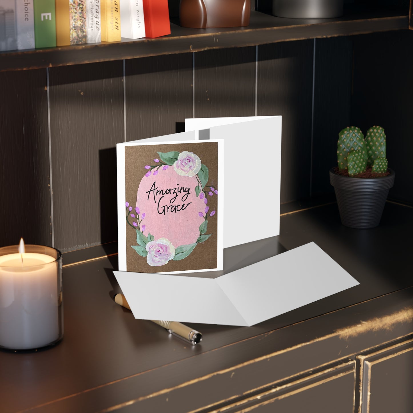 Amazing Grace Pink - Greeting cards (8, 16, and 24 pcs)