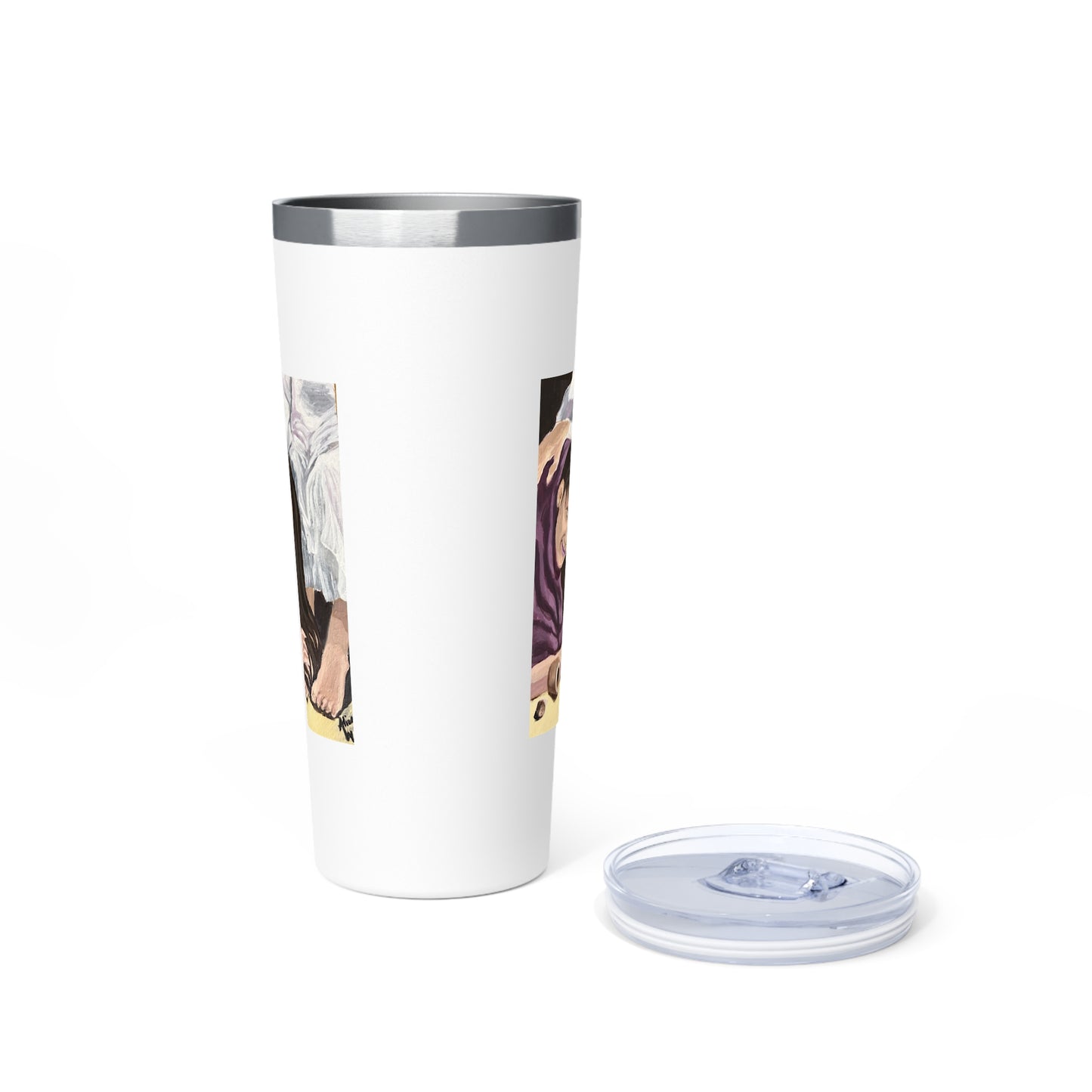 Alabaster Jar - Stylish Insulated Tumbler for Drinks, Copper Travel Mug, 22oz Coffee Cup, Funny Gift, Perfect for Adventures, Daily Use, Outdoors