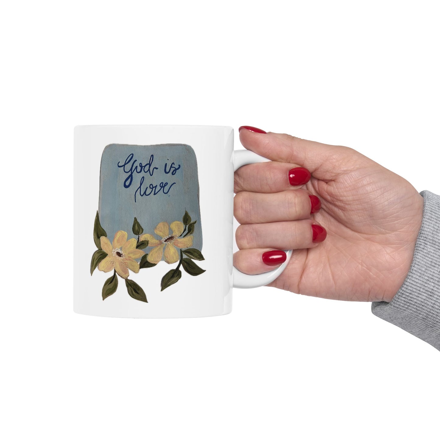 God is Love - Ceramic Mug 11oz