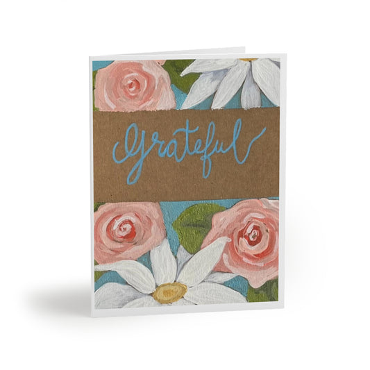 Grateful - Greeting cards (8, 16, and 24 pcs)