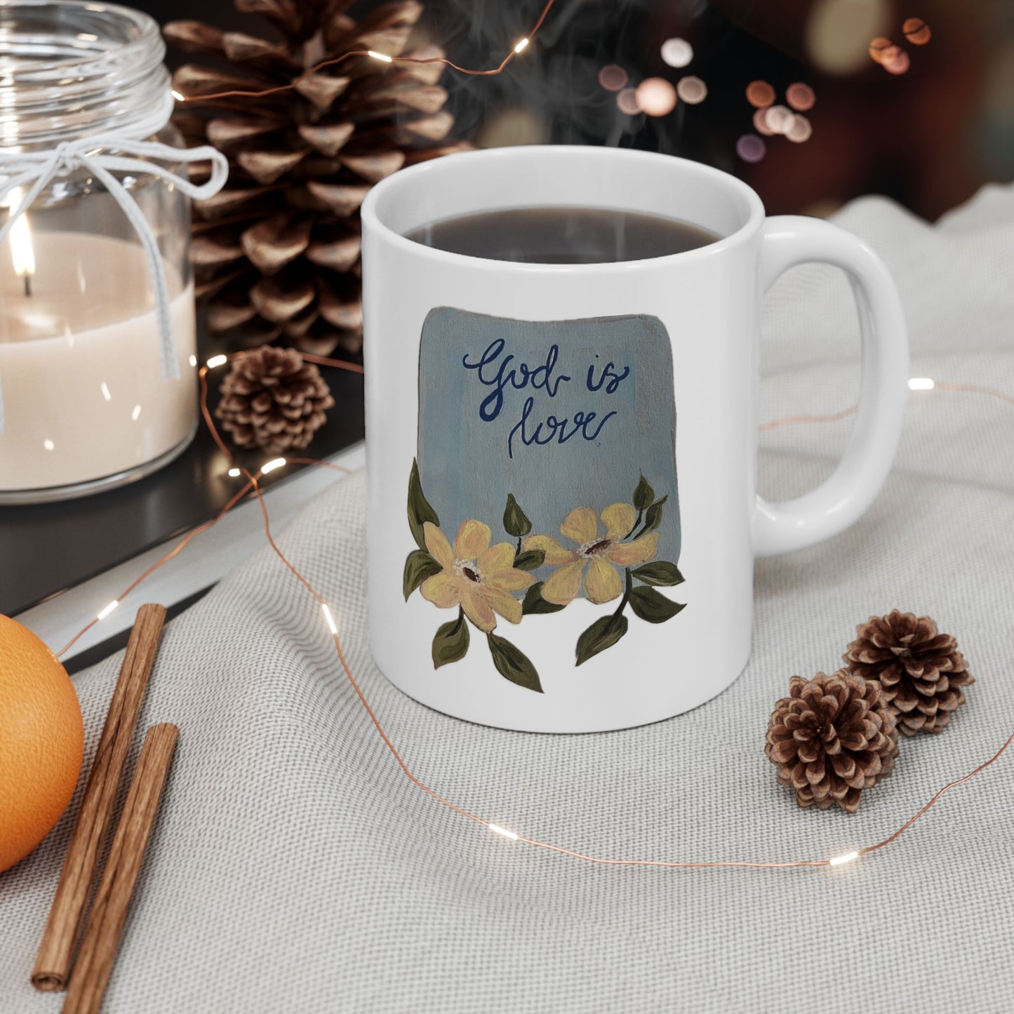 God is Love - Ceramic Mug 11oz