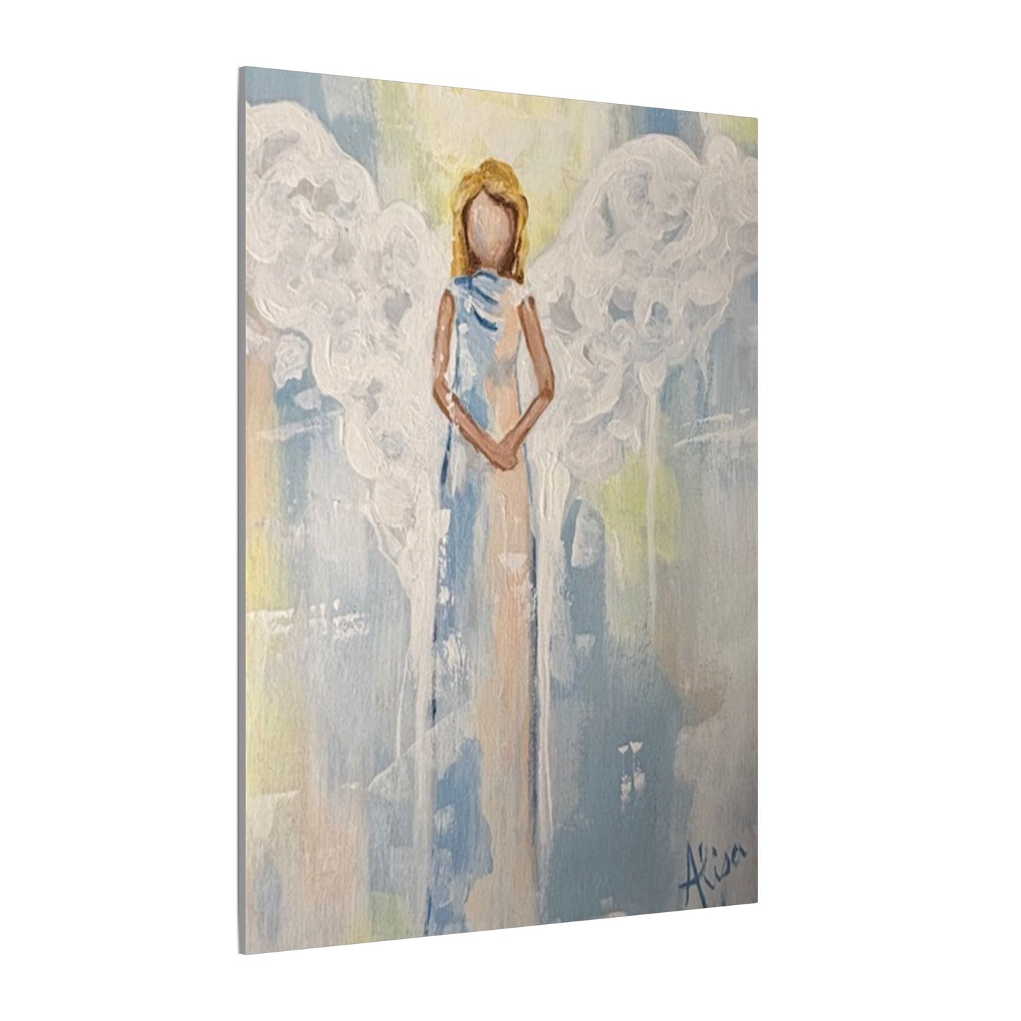 Art by Alisa Original - Angel Painting Canvas Wall Art