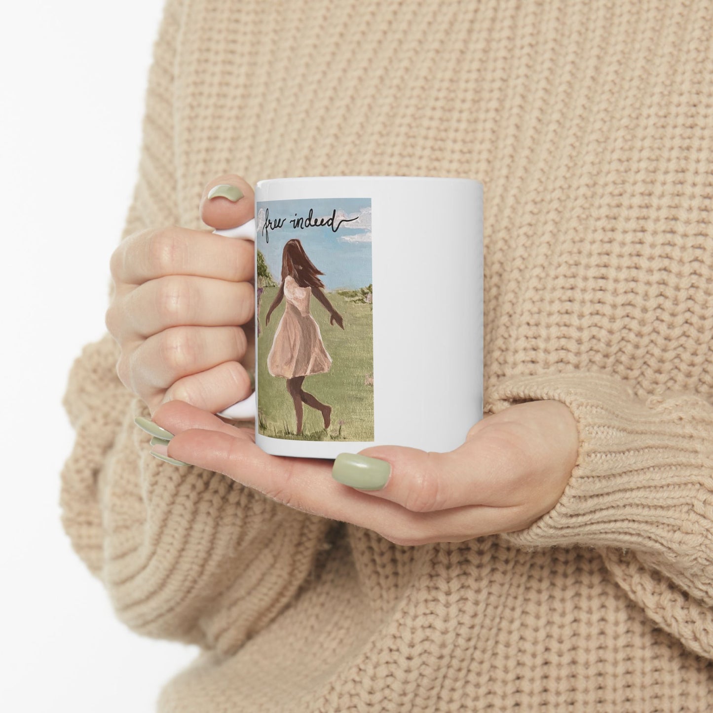 Free Indeed - Ceramic Mug 11oz