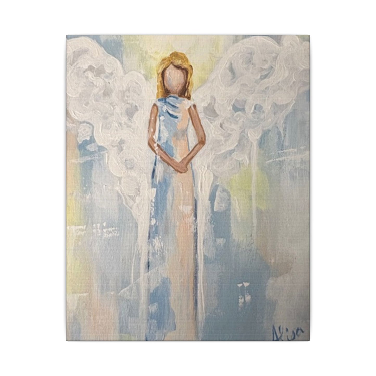 Art by Alisa Original - Angel Painting Canvas Wall Art