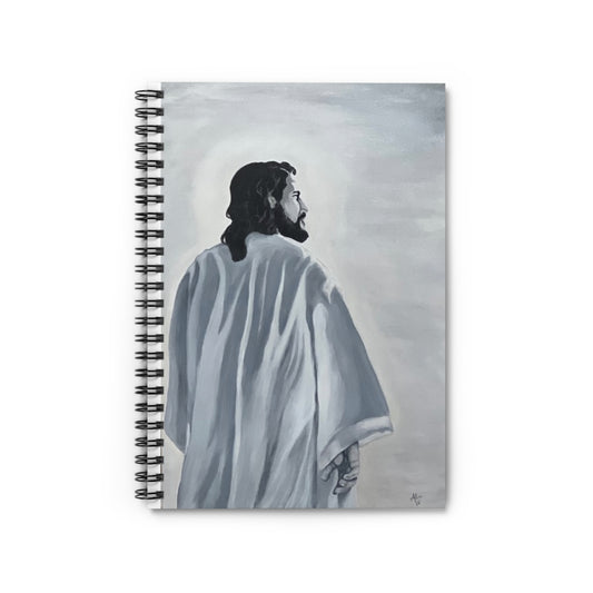 Inspirational Ruled Spiral Notebook - Faith & Reflection